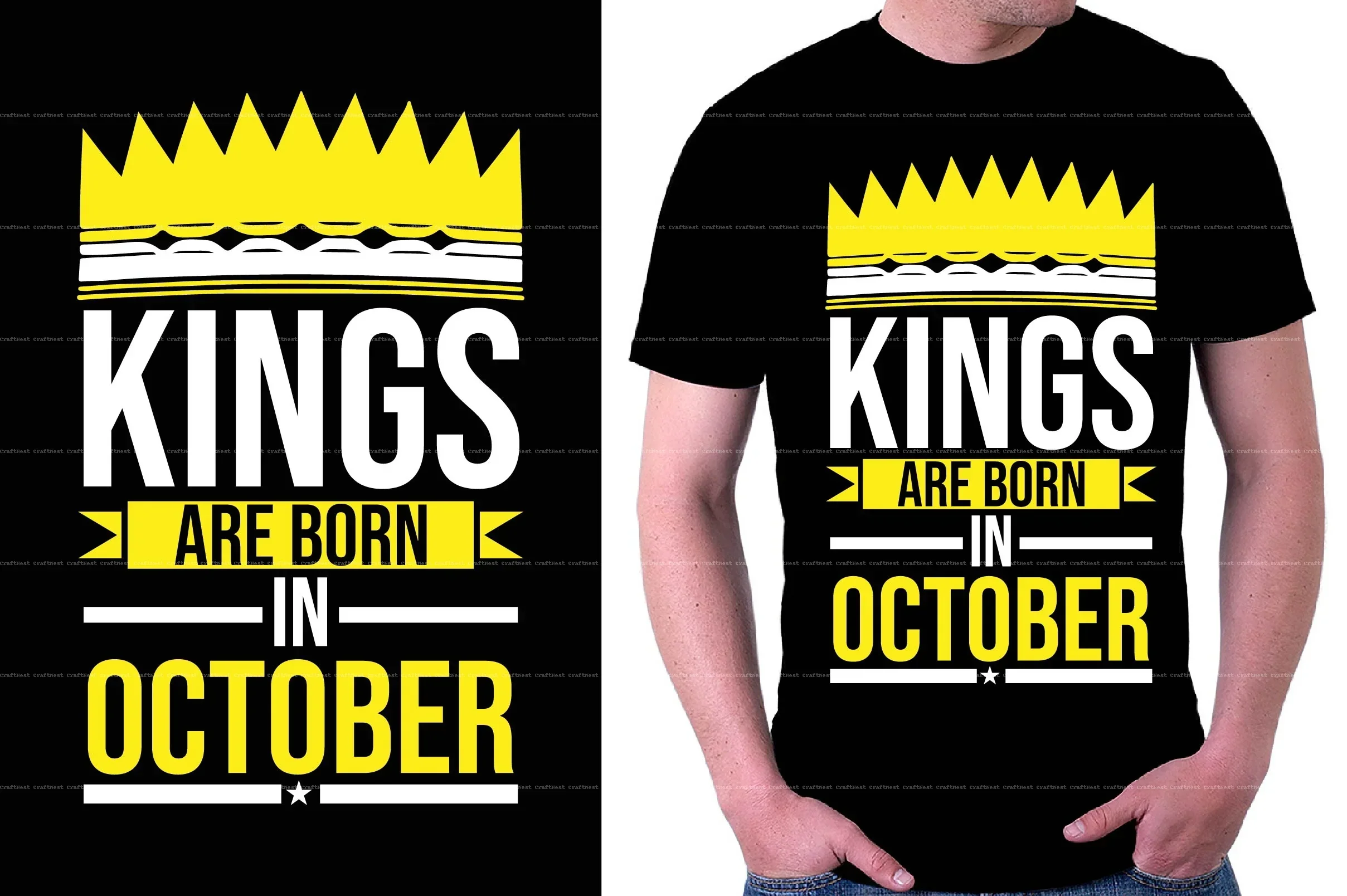 Queens and Kings T-Shirt Design SVG Bundle - Image 11