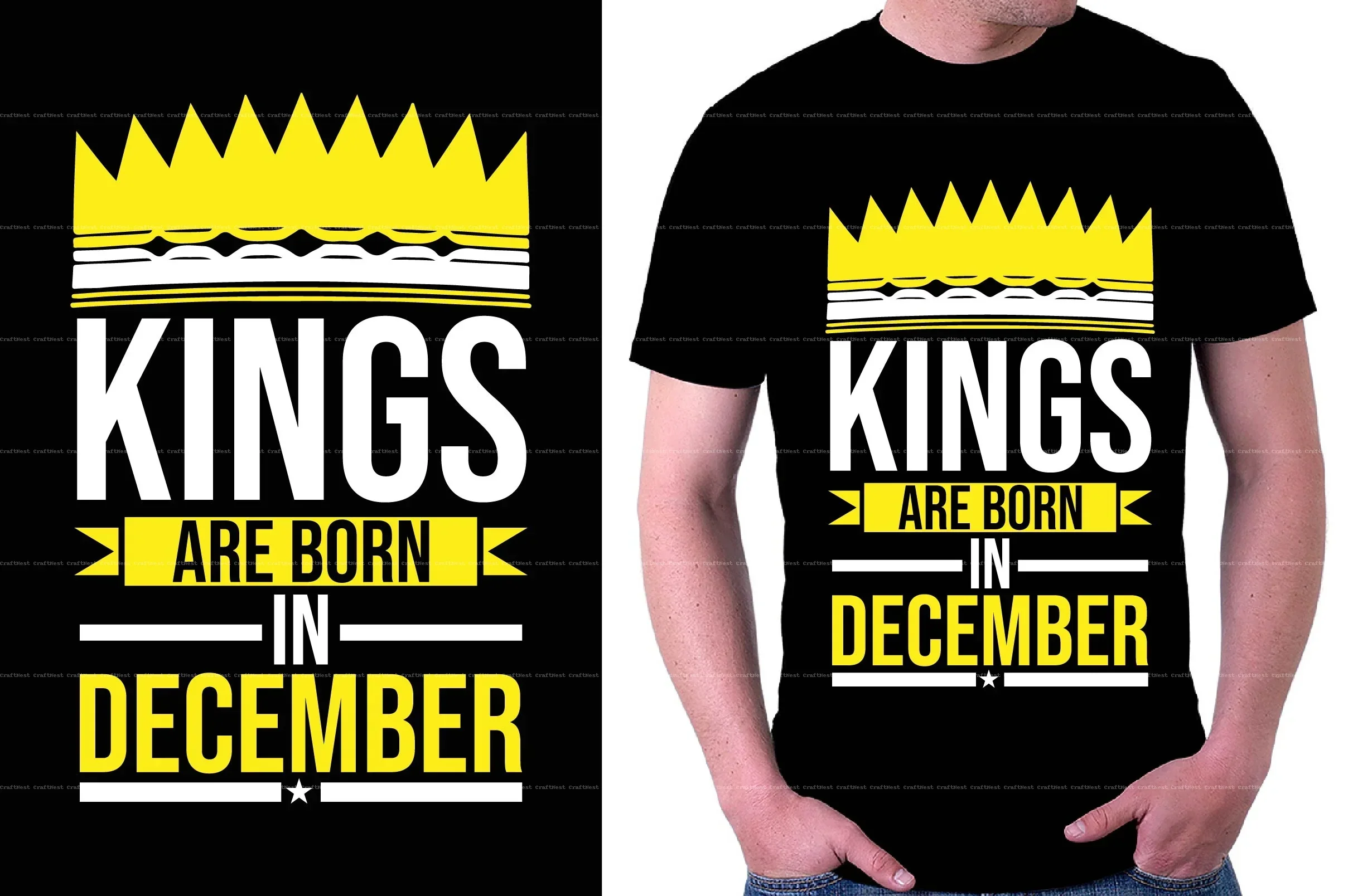 Queens and Kings T-Shirt Design SVG Bundle - Image 8