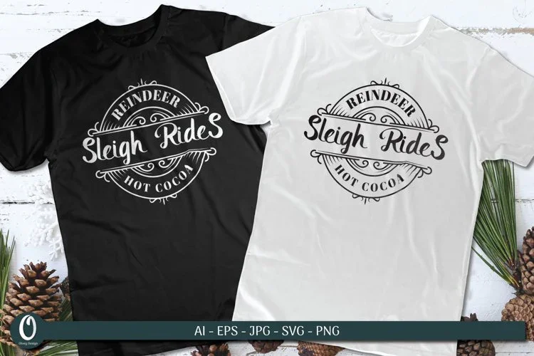 Reindeer Sleigh Rides SVG Bundle
