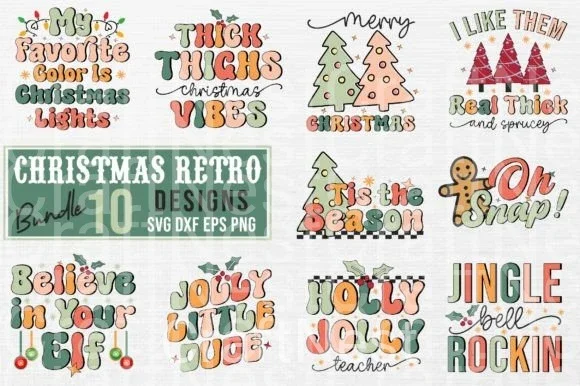 Retro Christmas Bundle