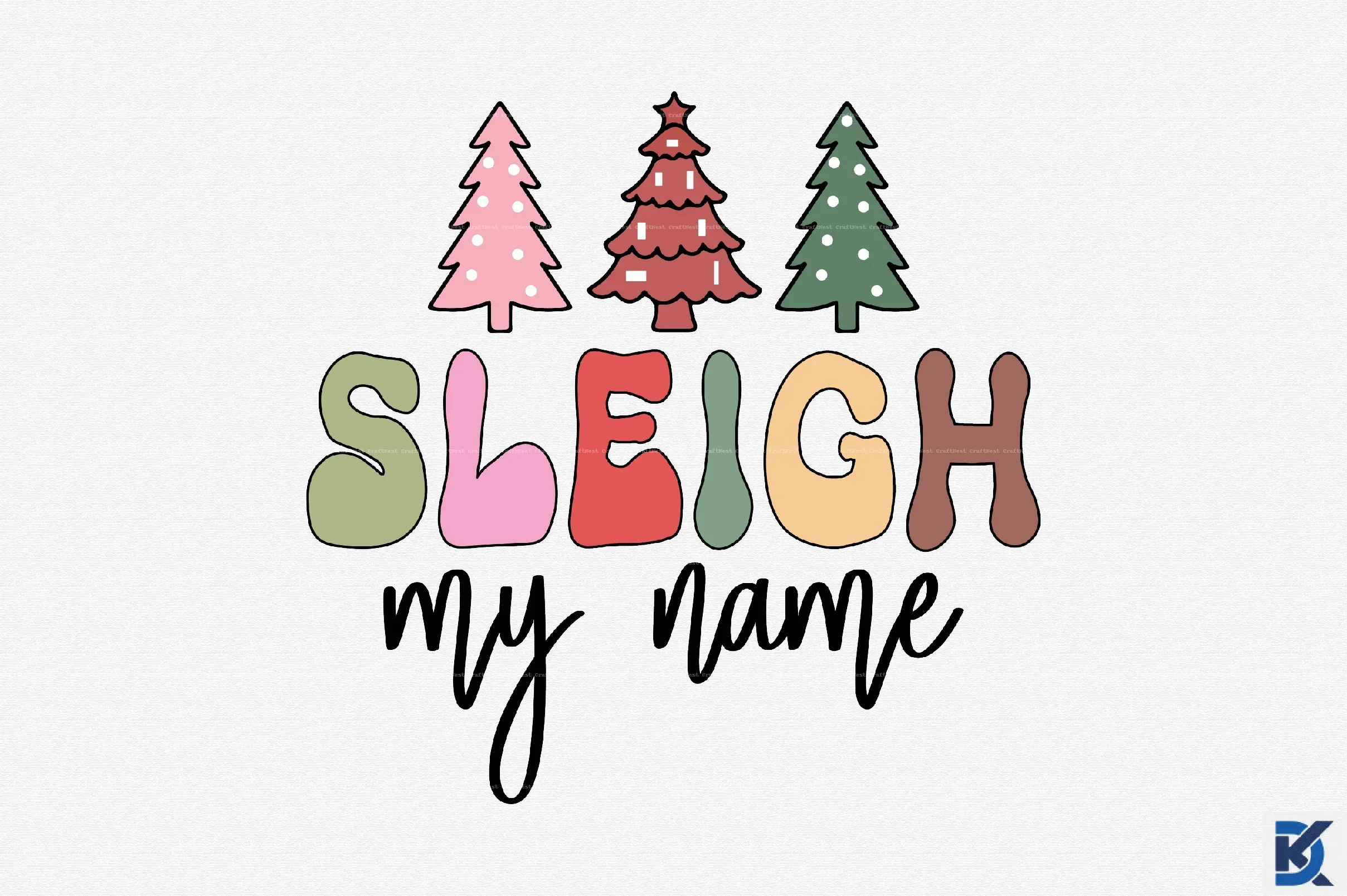 Retro Christmas Design SVG Bundle - Image 3