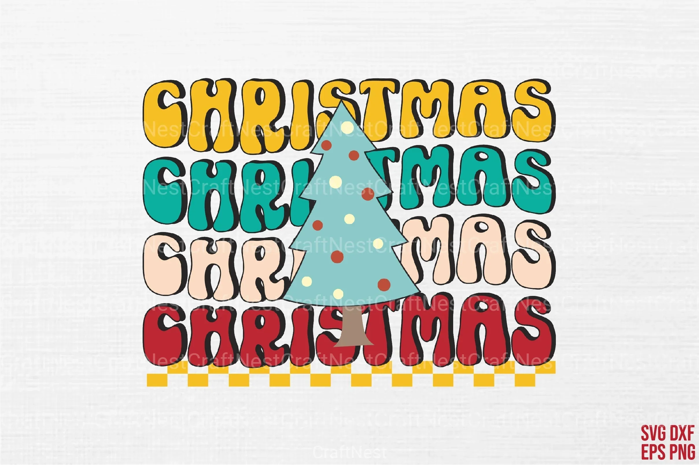 Retro Christmas SVG Bundle - Image 2