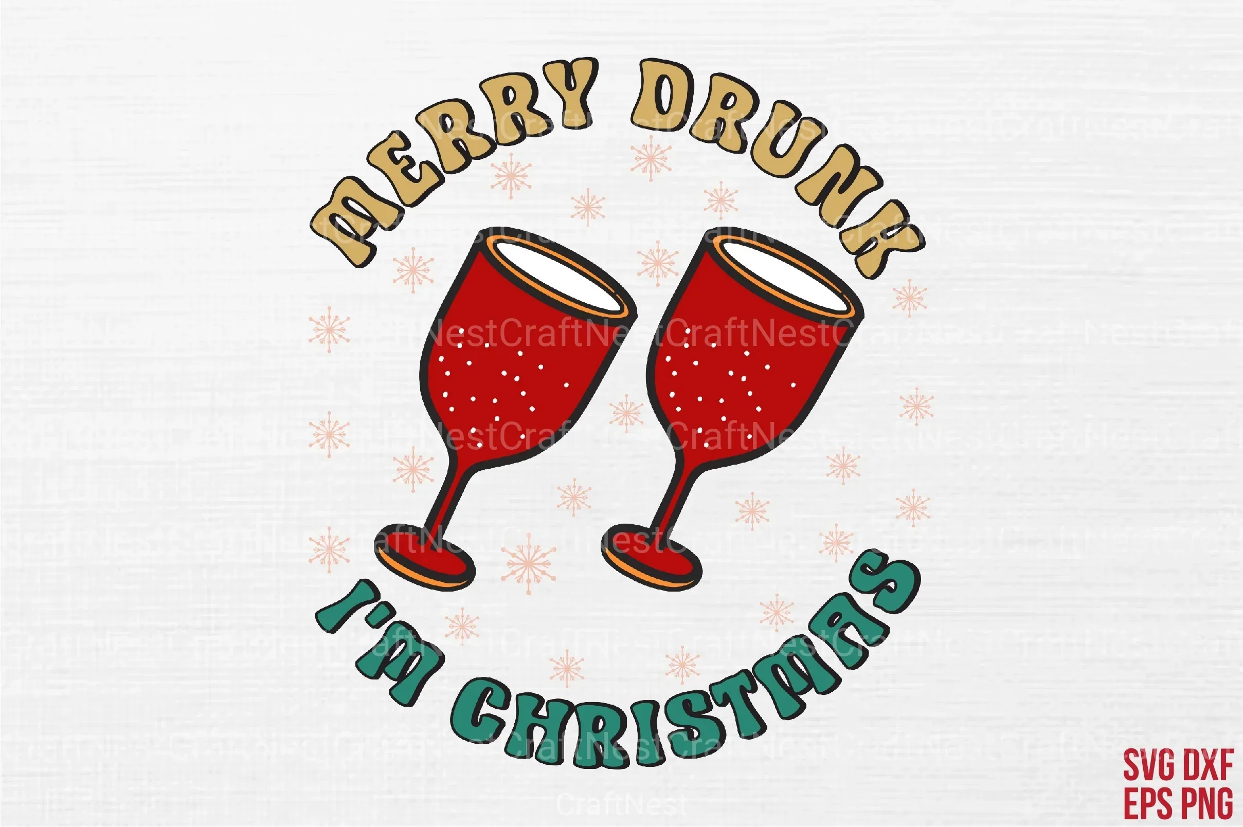 Retro Christmas SVG Bundle - Image 9