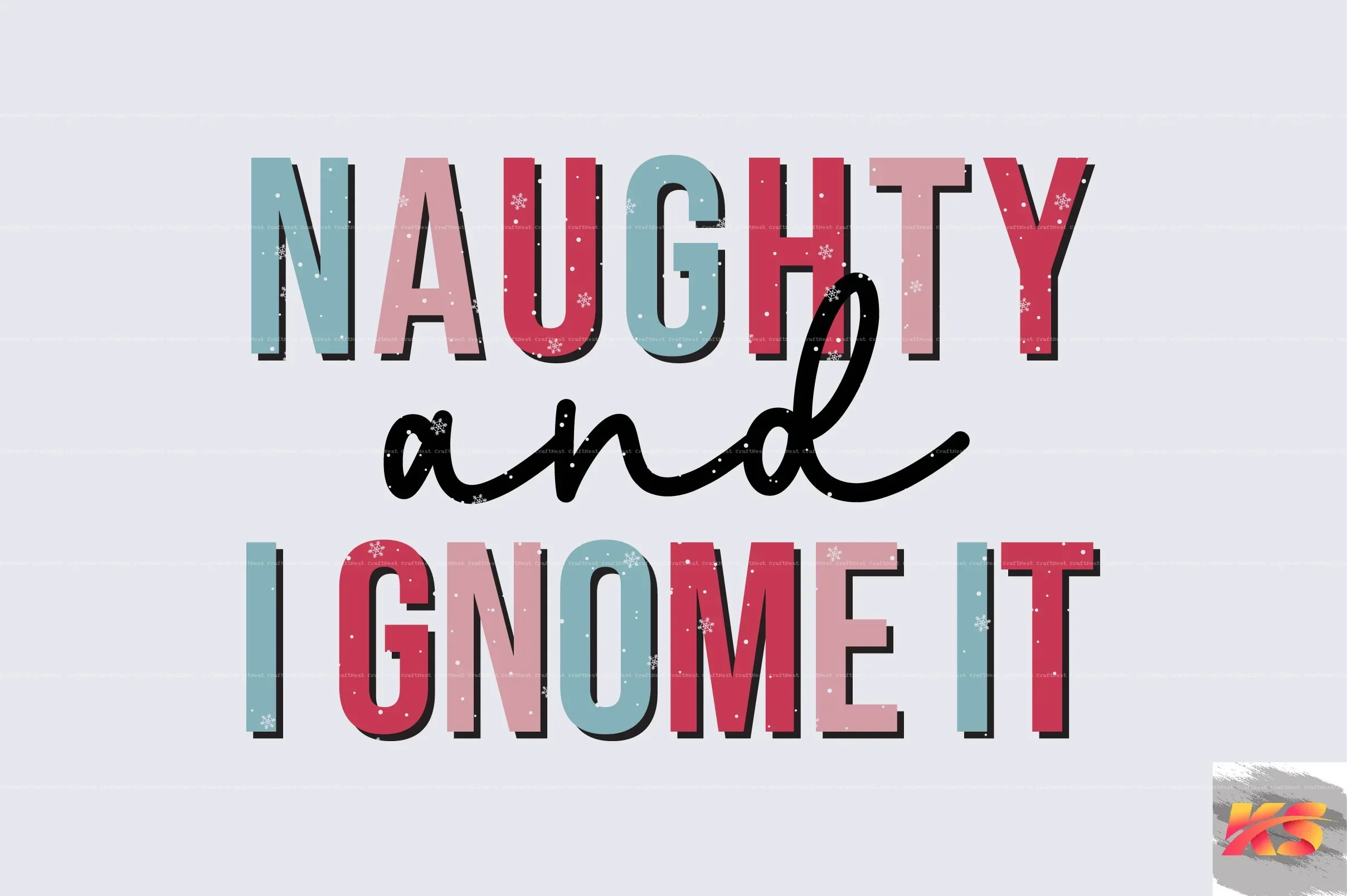 Retro Funny Christmas SVG Bundle - Image 12