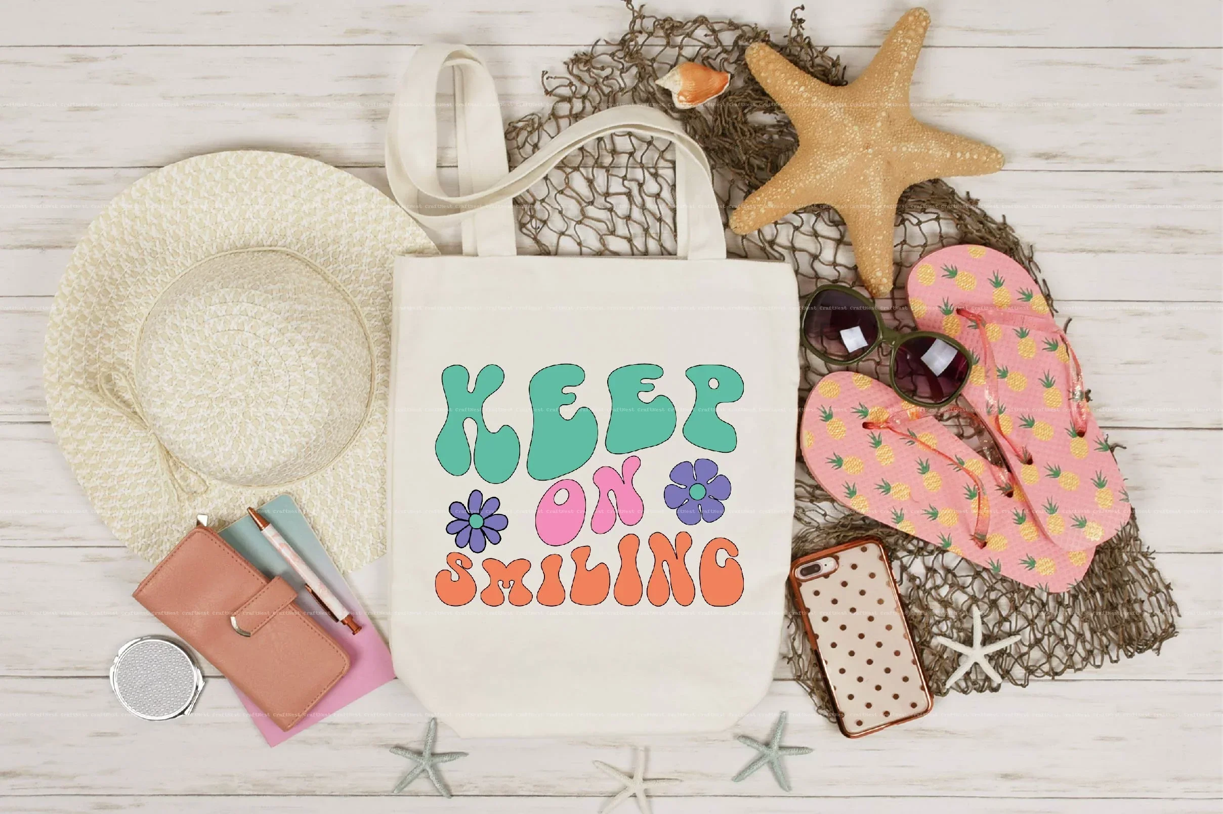 Retro Groovy Quote SVG Bundle - Image 12