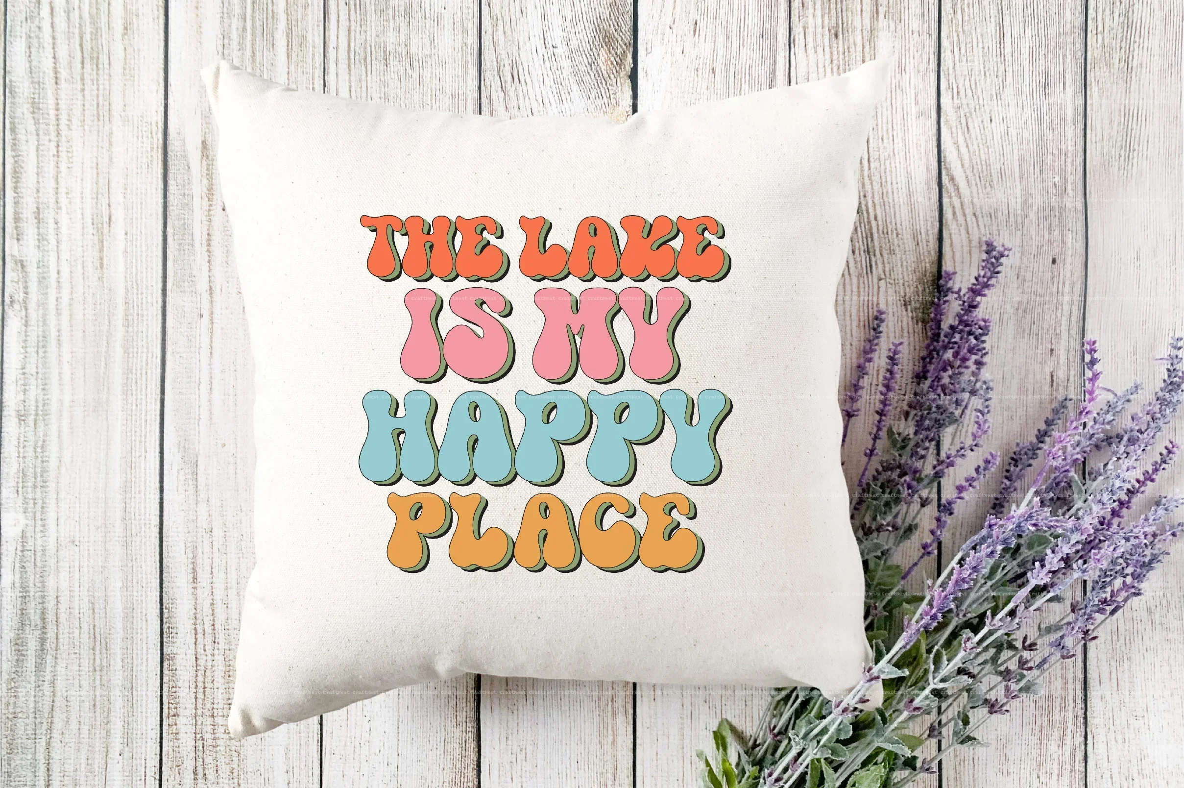 Retro Lake SVG Bundle - Image 4