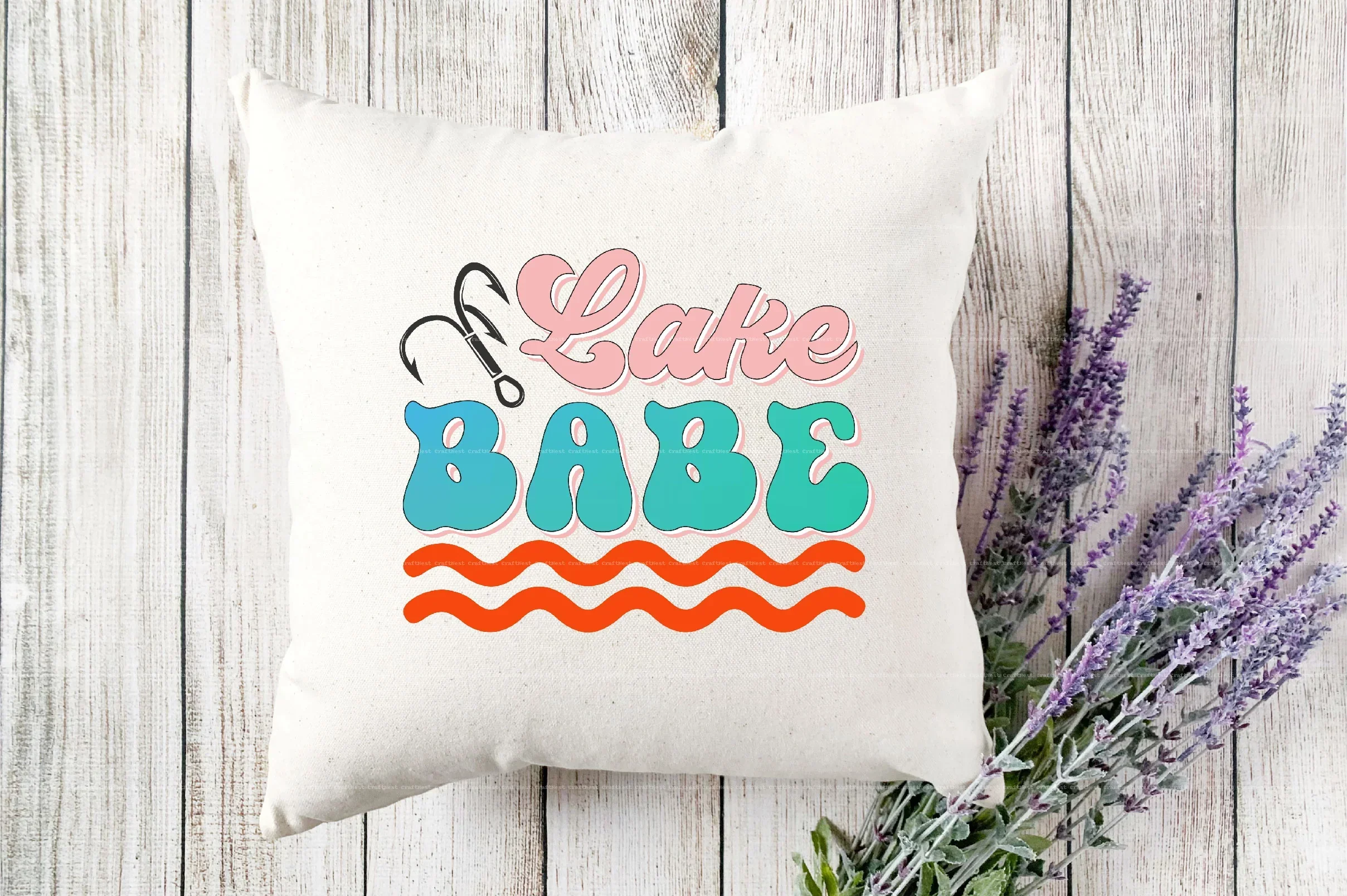 Retro Lake SVG Bundle - Image 5