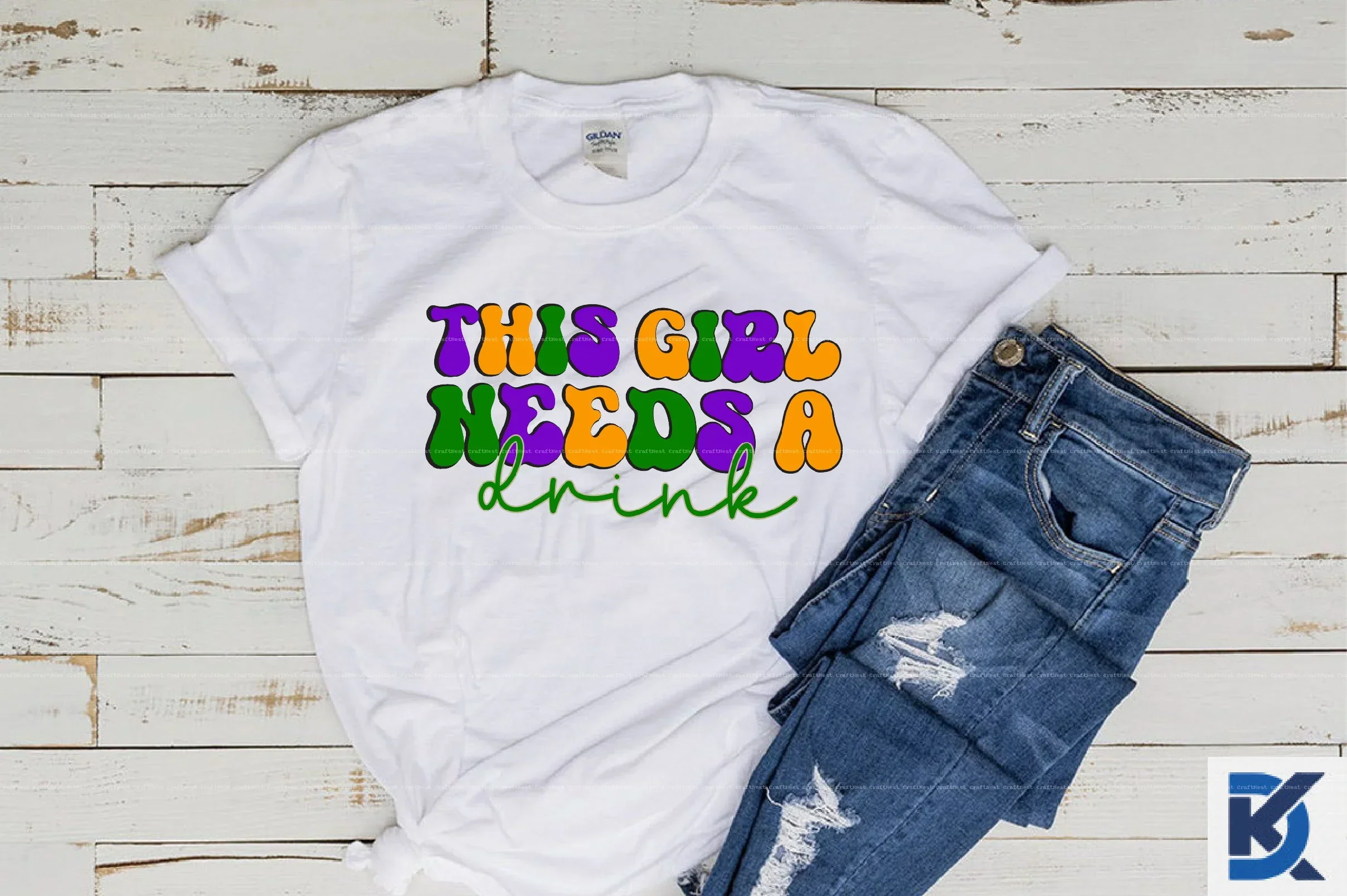 Retro Mardi Gras SVG Bundle - Image 14