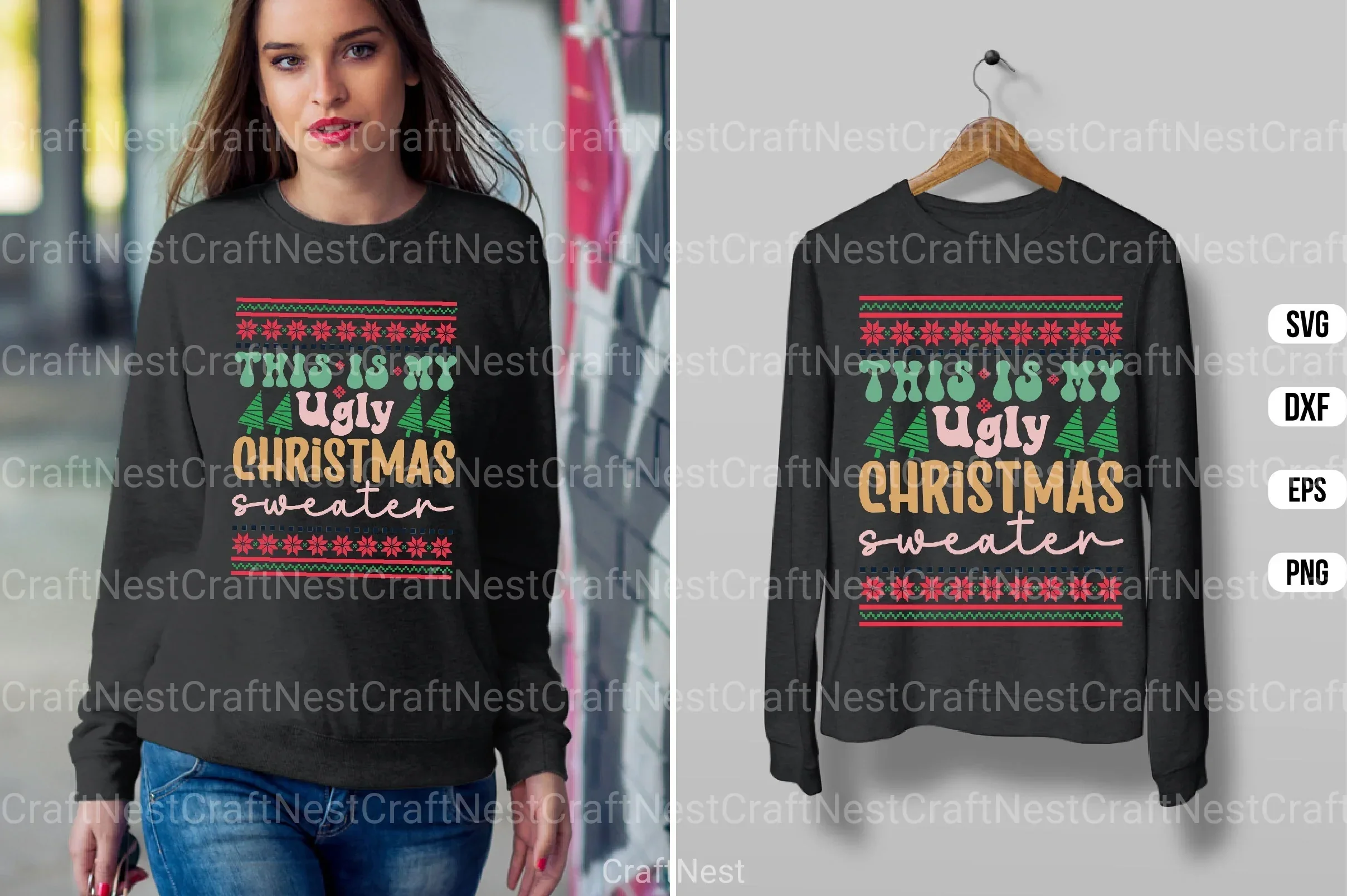 Retro Ugly Sweater Bundle - Image 10