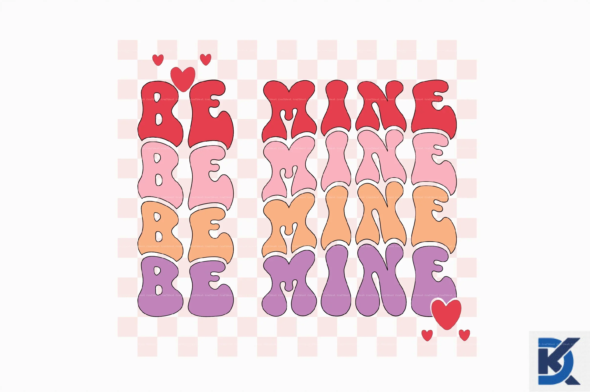 Retro Valentine's Day SVG Bundle - Image 11