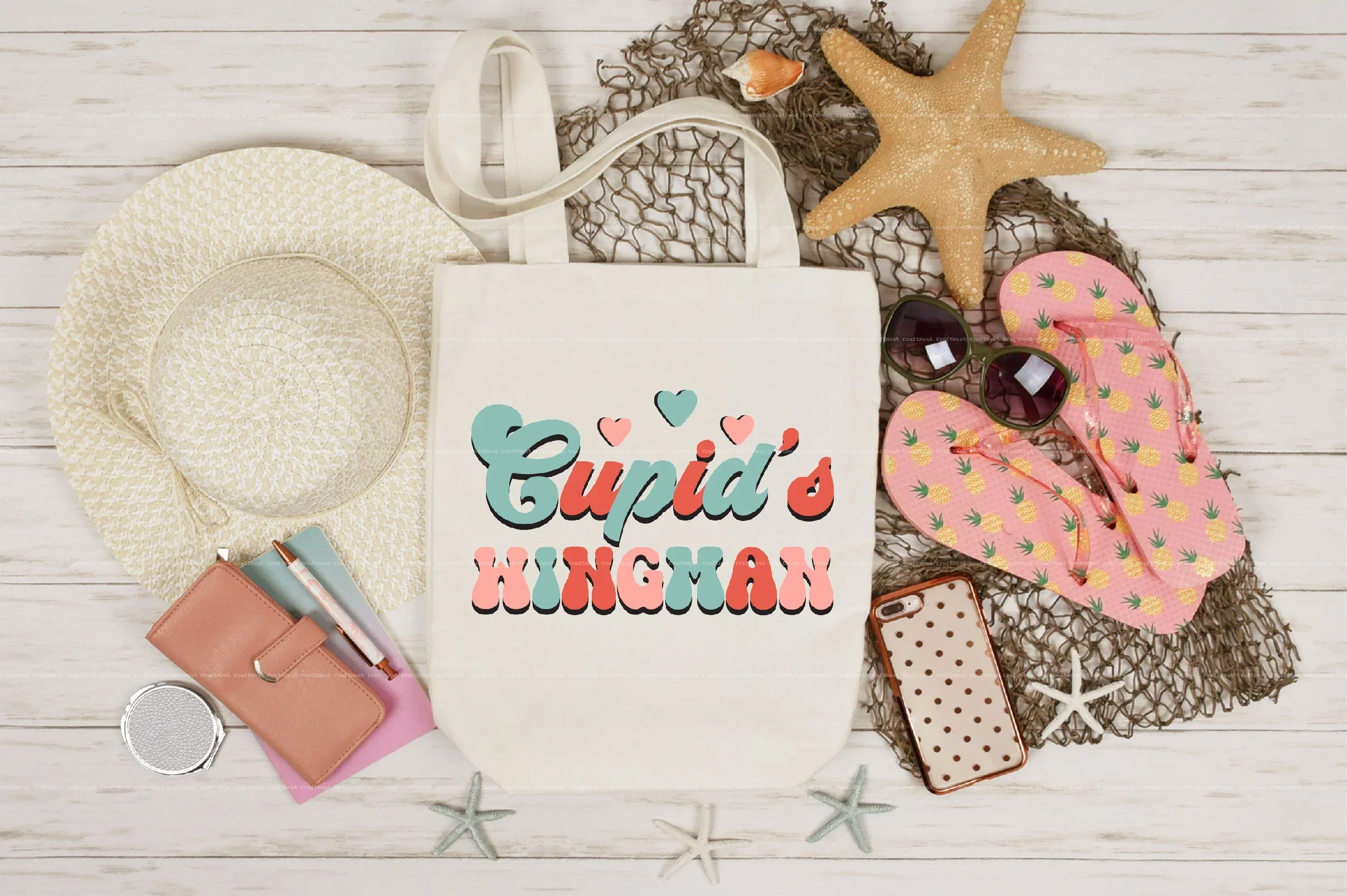 Retro Valentine's Day SVG Quotes Bundle - Image 3