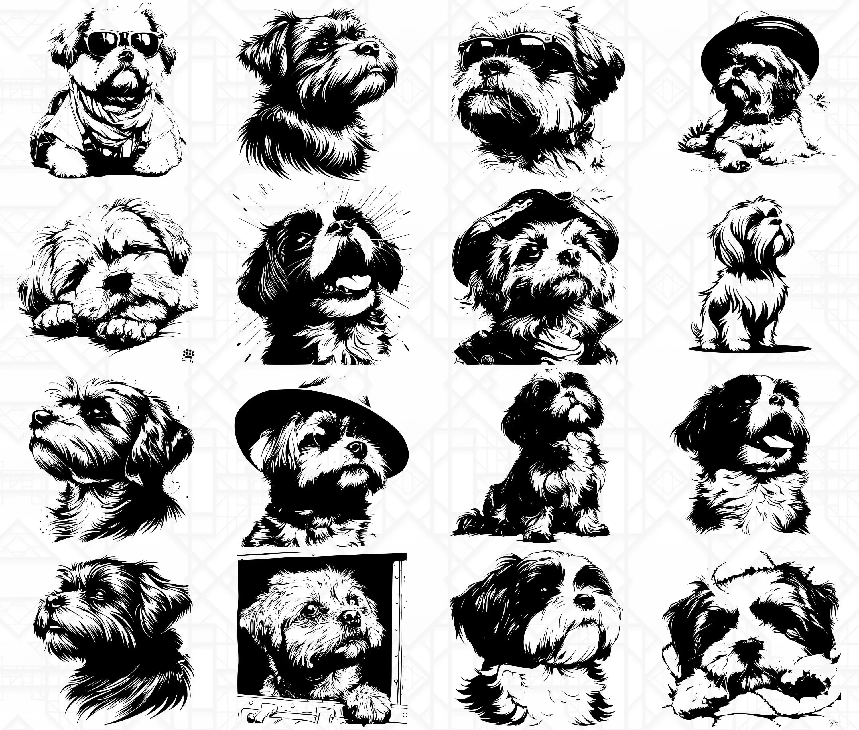 Shih Tzu SVG Bundle - Image 3