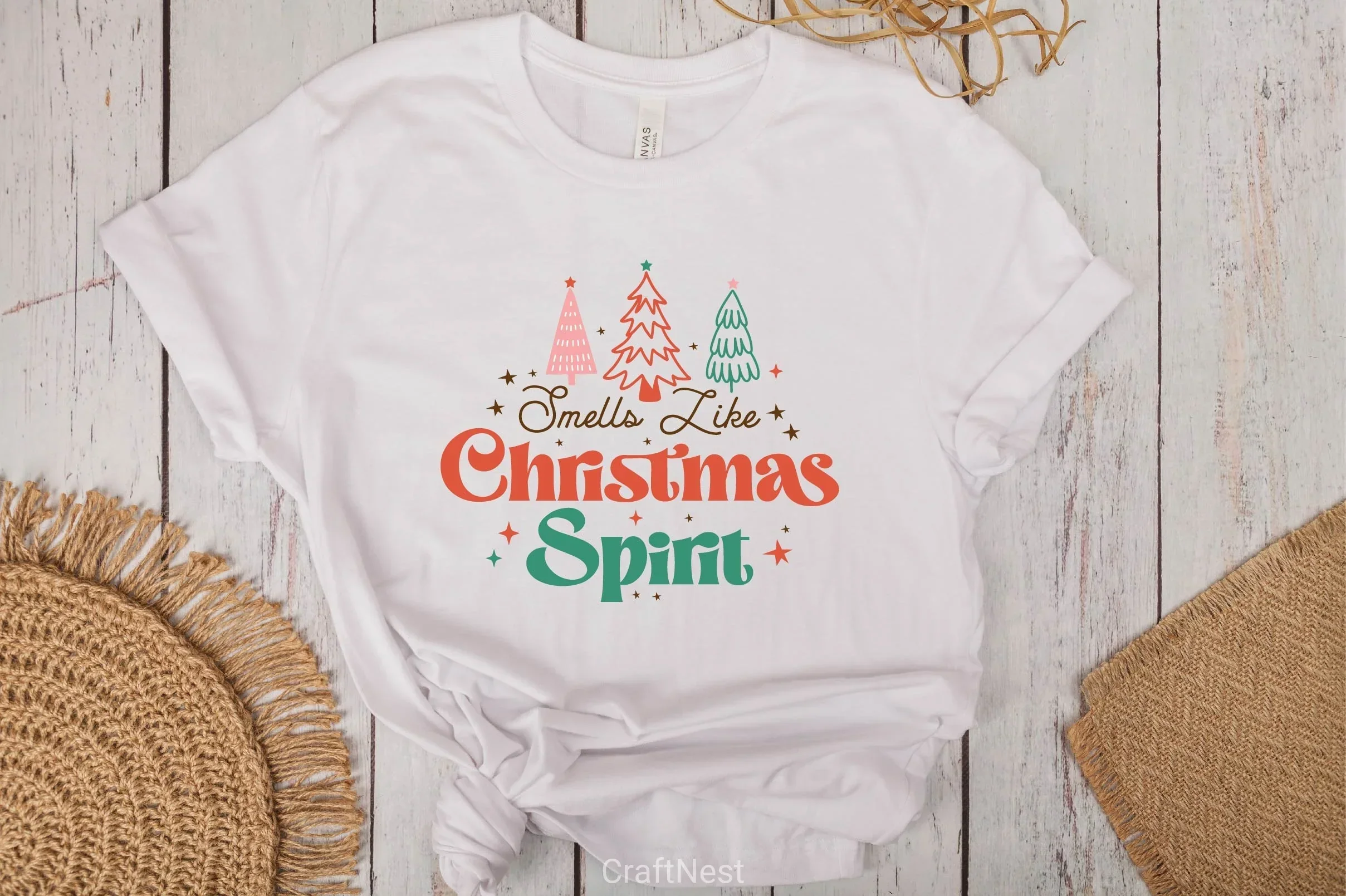Smells Like Christmas Spirit SVG Bundle - Image 3