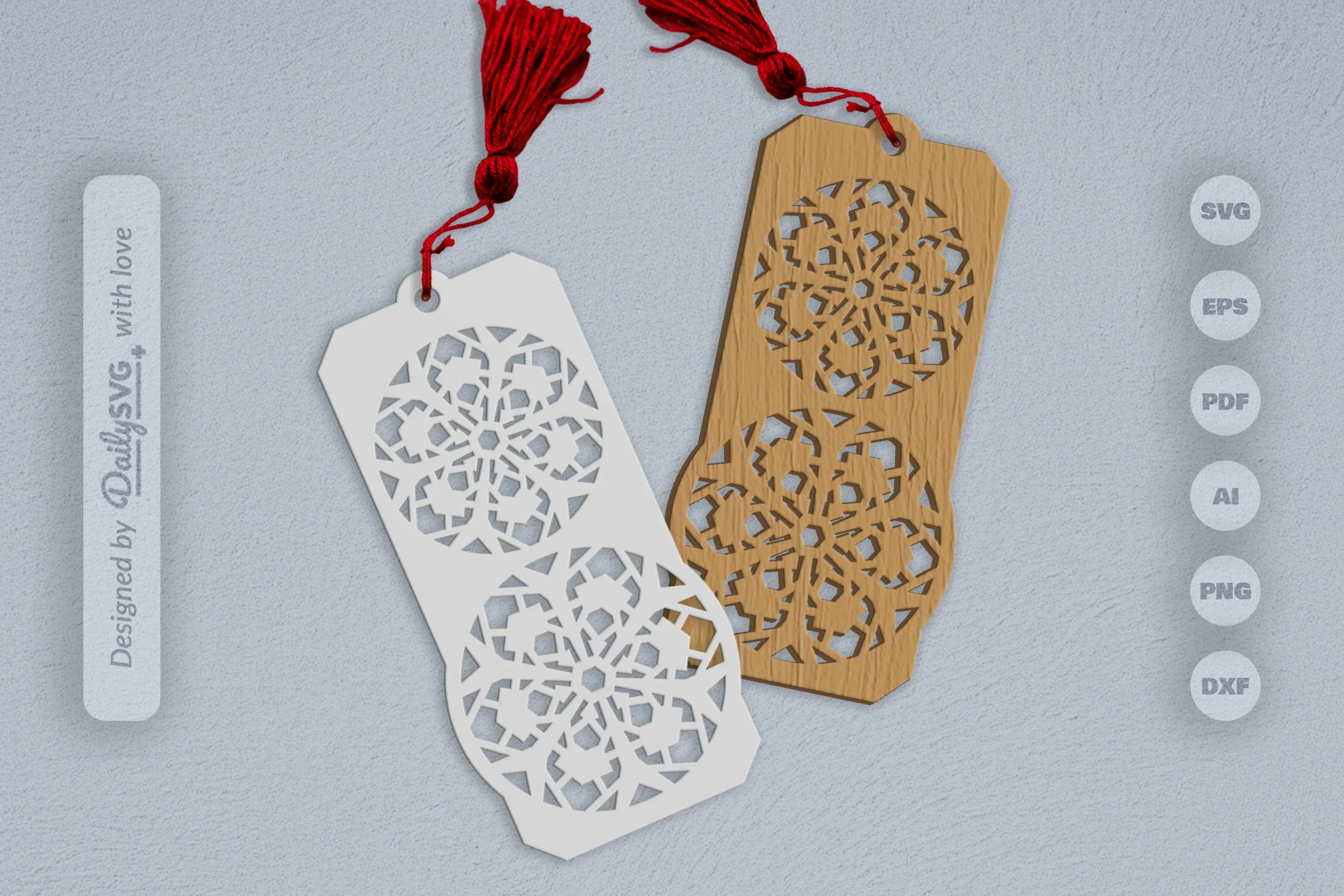 Snowflake SVG Bundle for Crafting