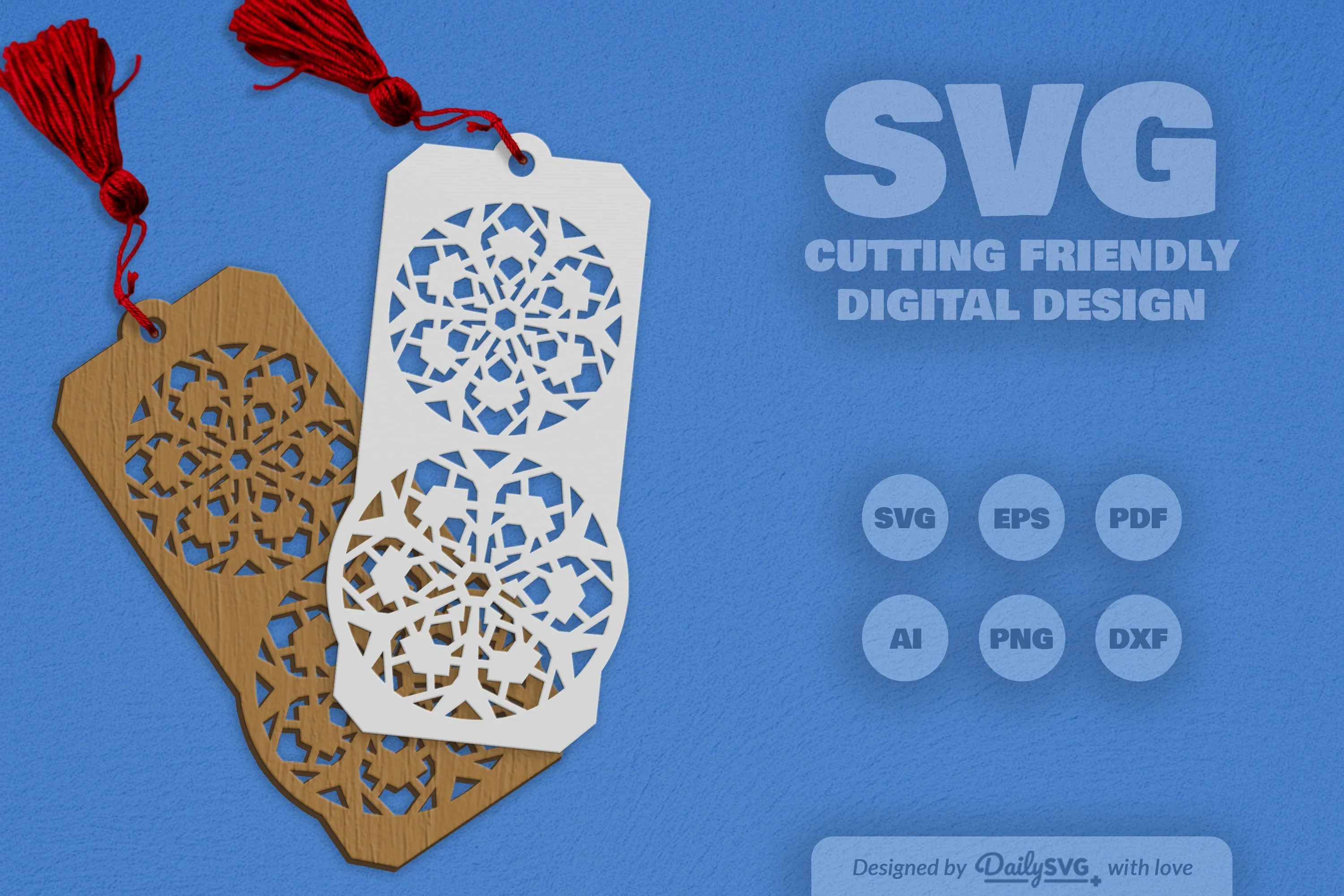 Snowflake SVG Bundle for Crafting - Image 2