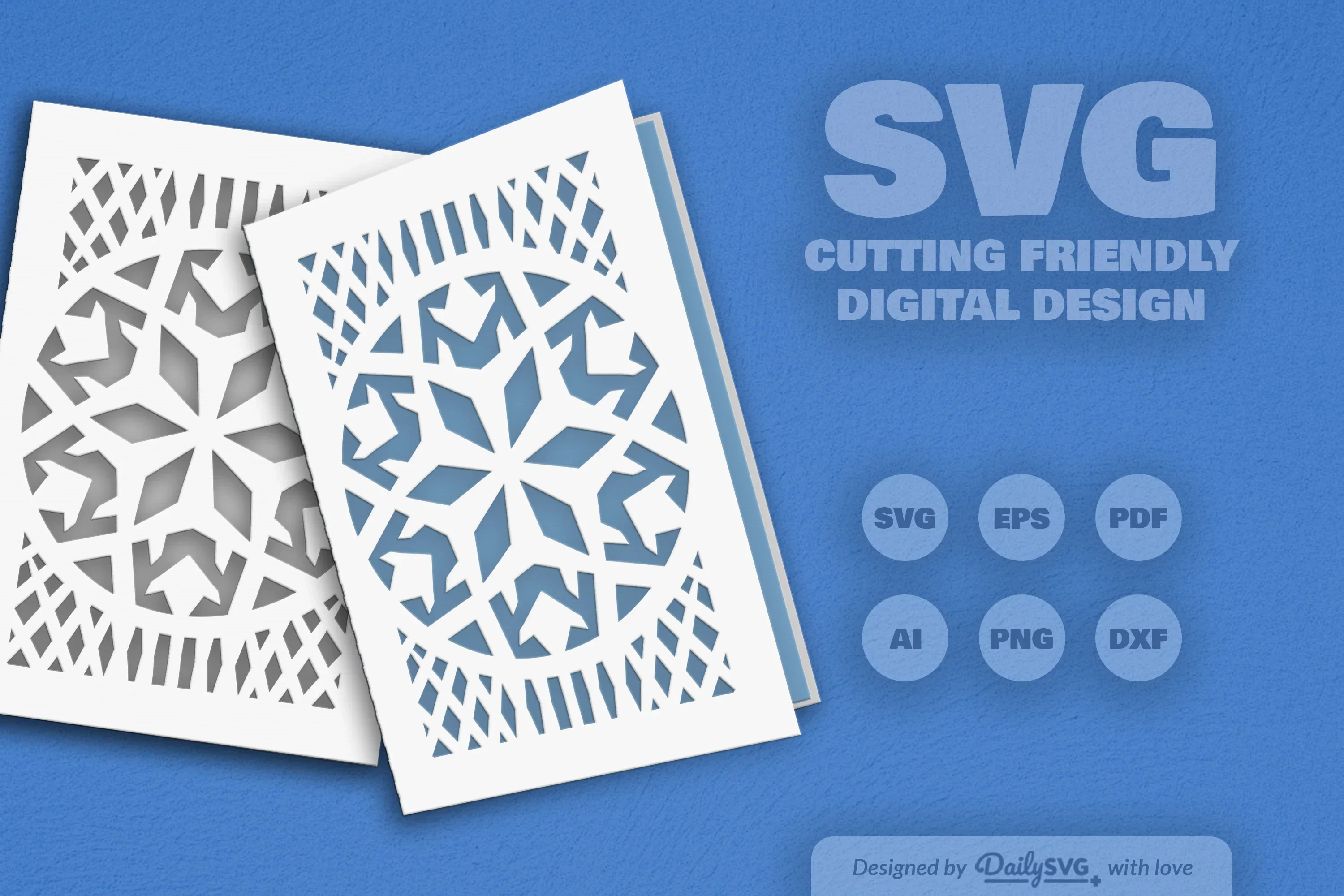Snowflake SVG Bundle for Winter Decor - Image 2