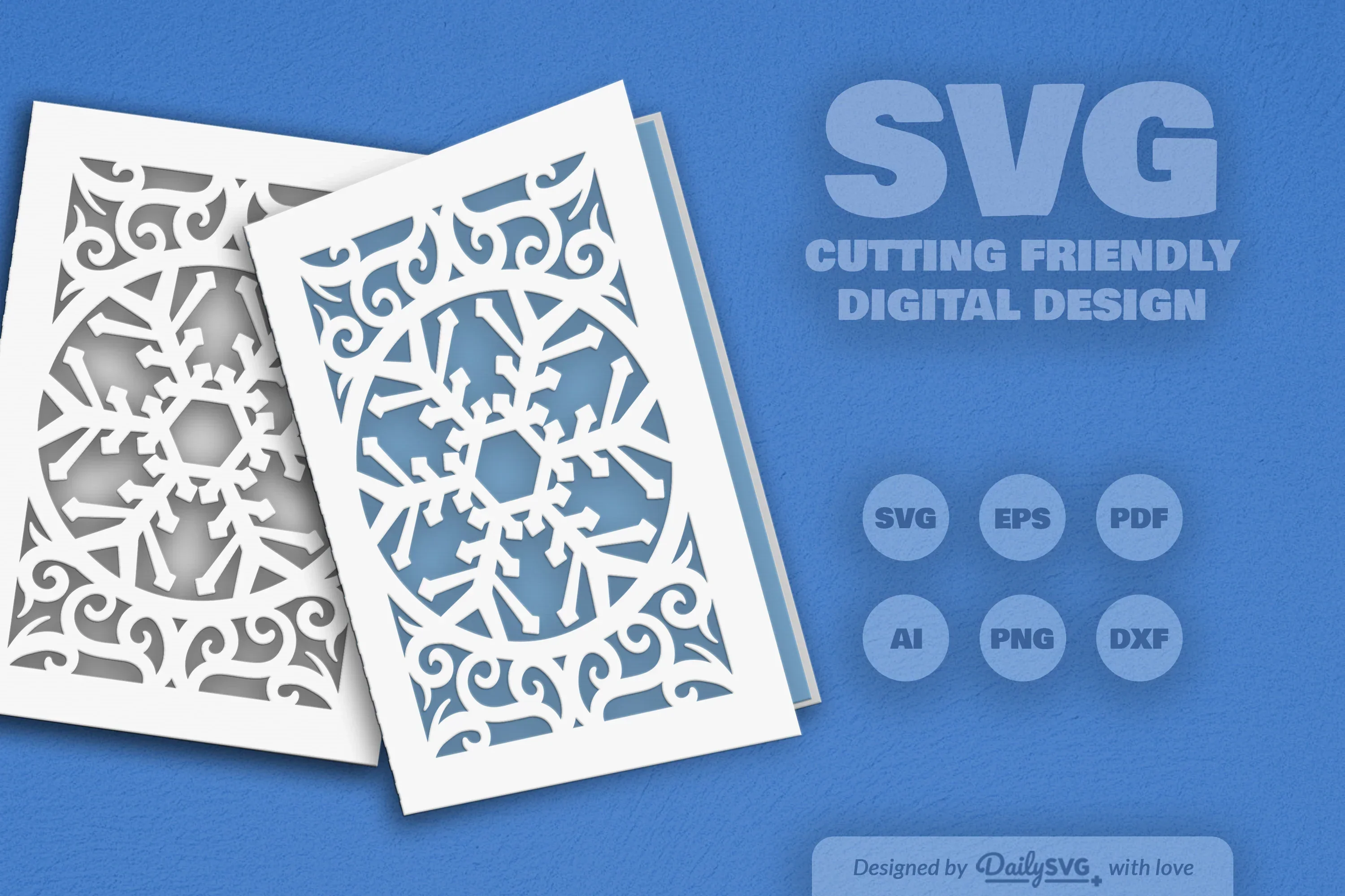 Snowflake SVG Bundle for Winter Decor - Image 2