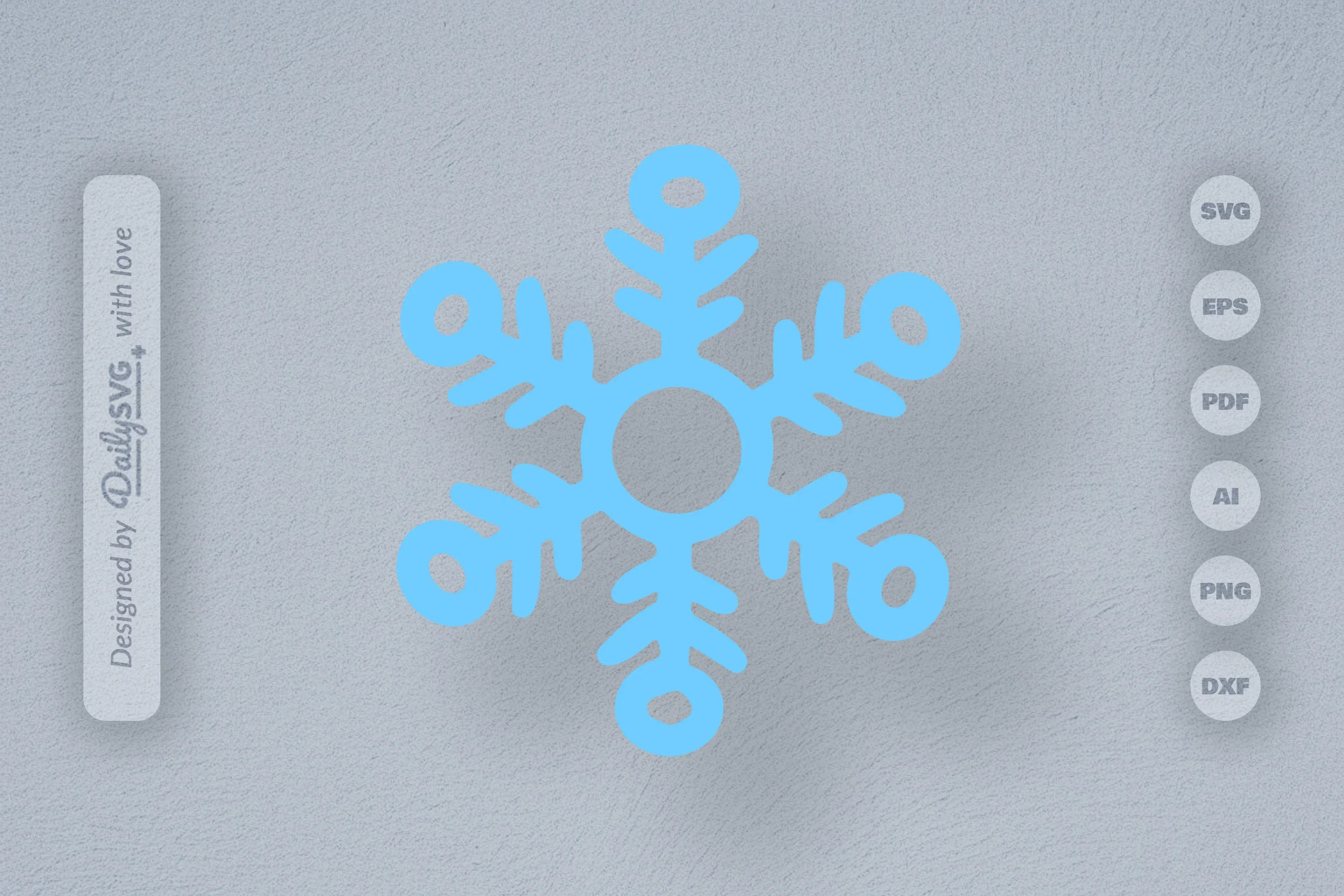 Snowflakes SVG Bundle for Winter Crafts