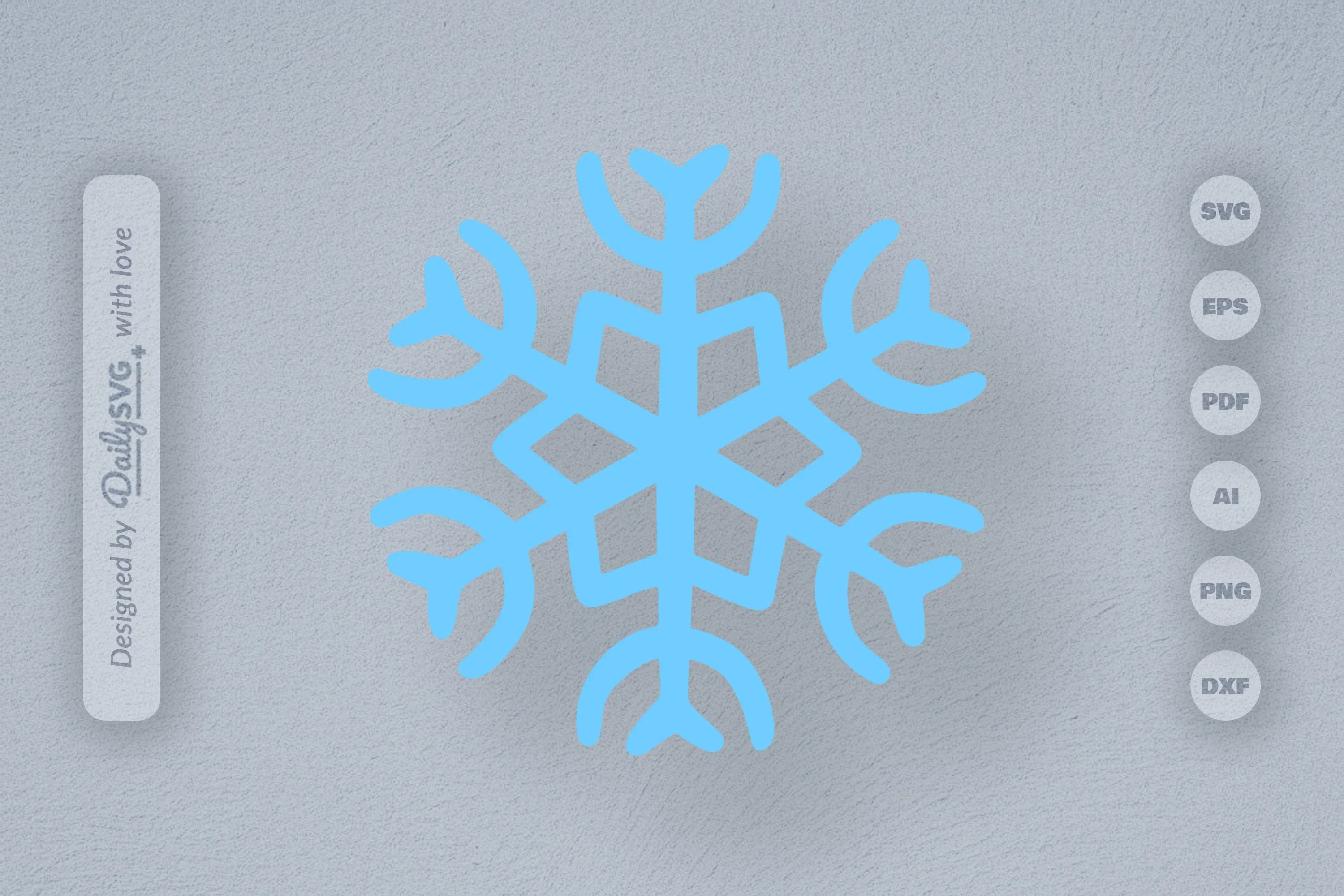 Snowflakes SVG Bundle for Winter Decor
