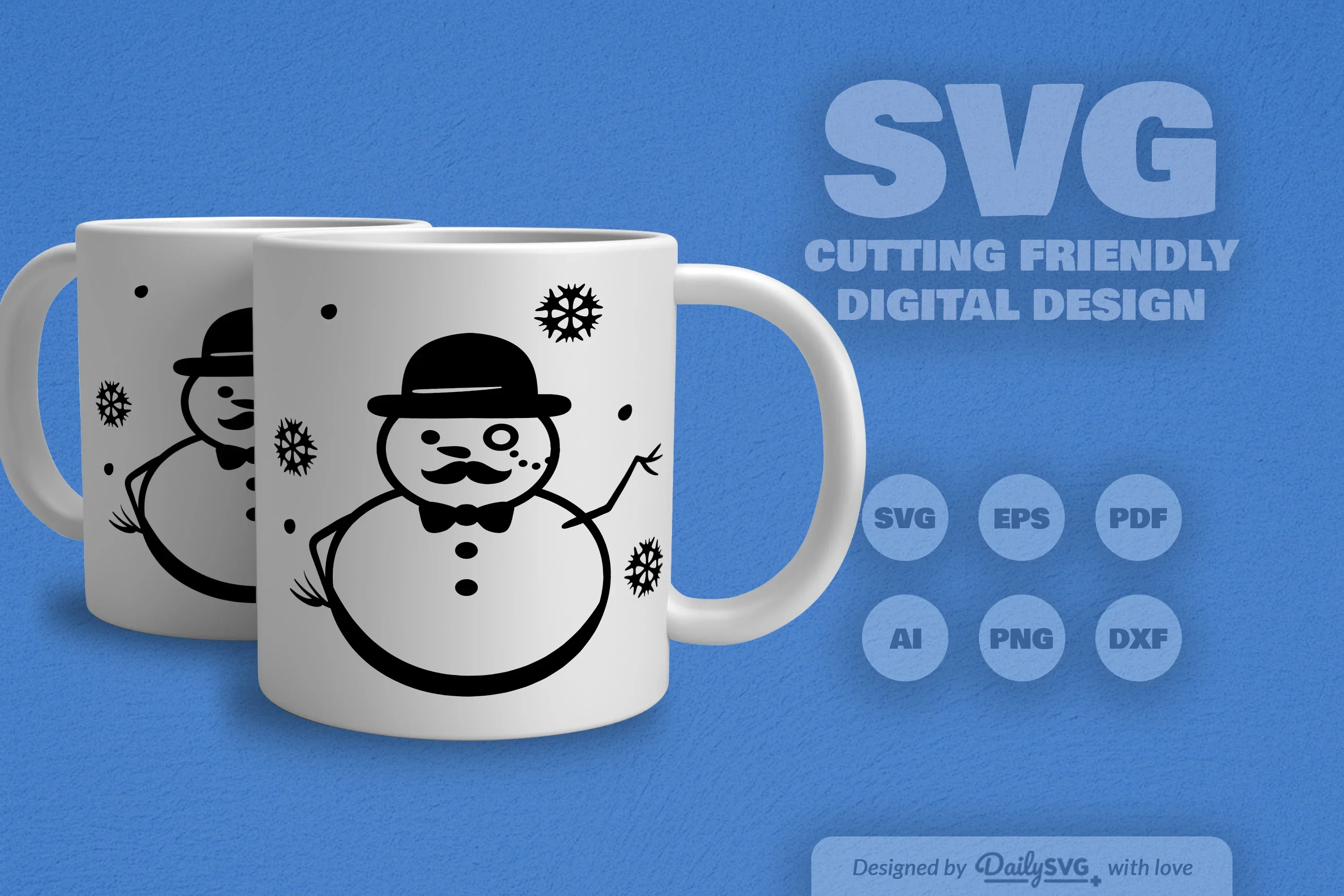 Snowman SVG Bundle: Create Your Perfect Winter Scene - Image 5