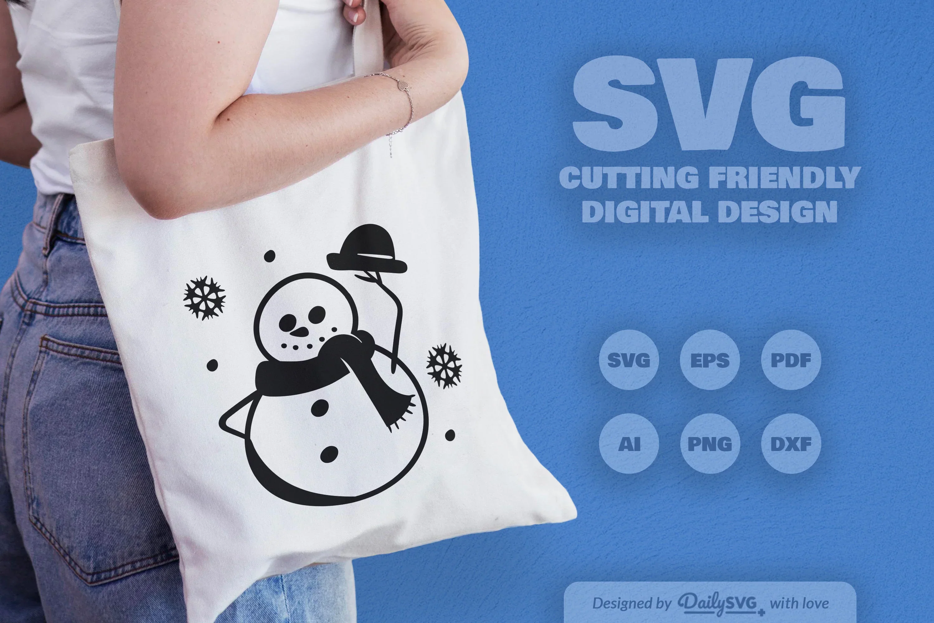 Snowman SVG Bundle: Festive Winter Decor Set - Image 4