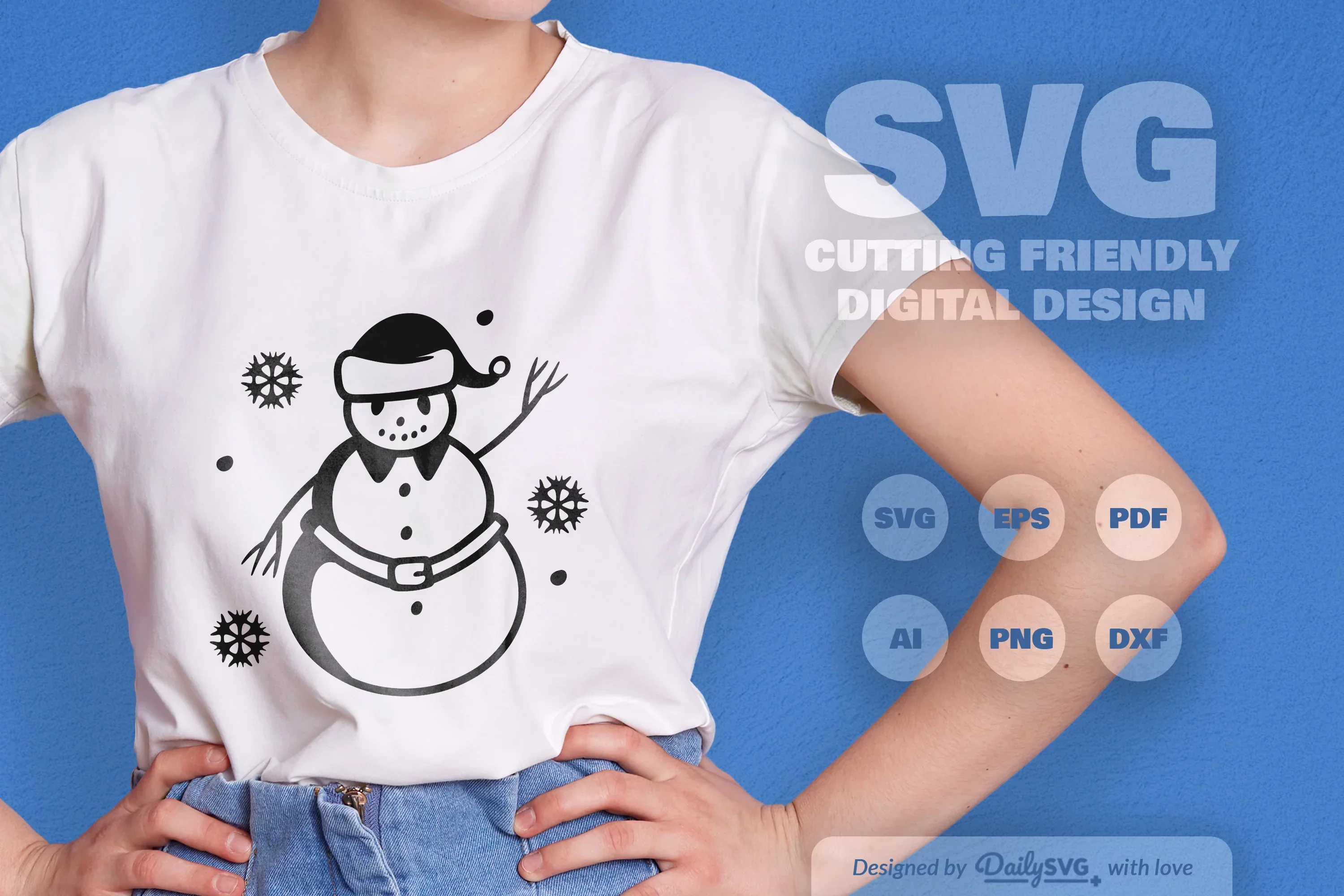 Snowman SVG Bundle for Winter Decor - Image 2