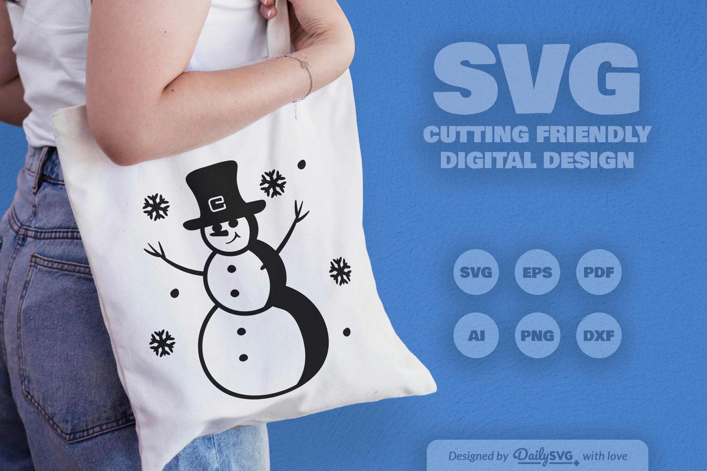 Snowman SVG Bundle for Winter Fun - Image 4