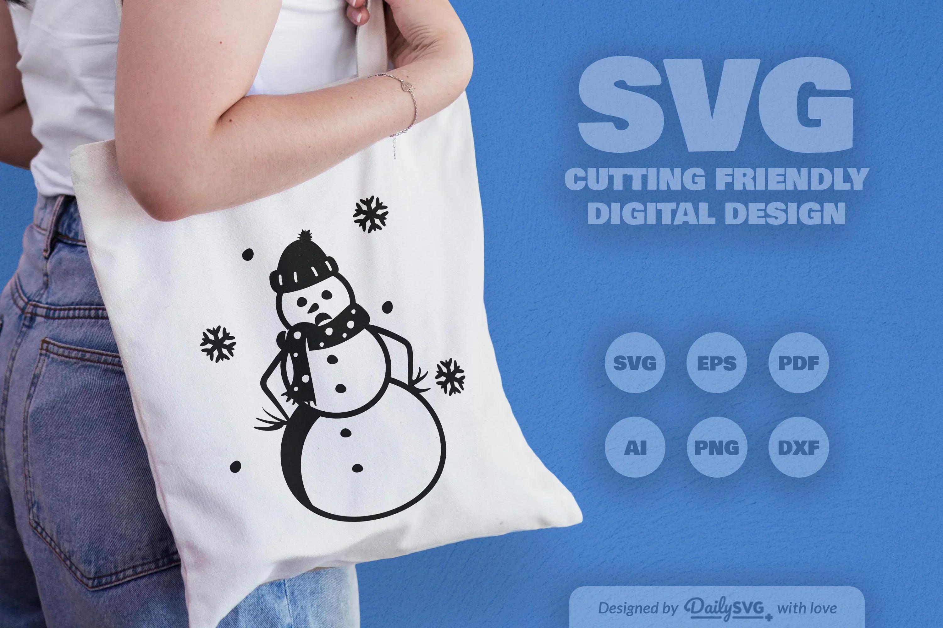 Snowman SVG Bundle for Winter Fun - Image 4