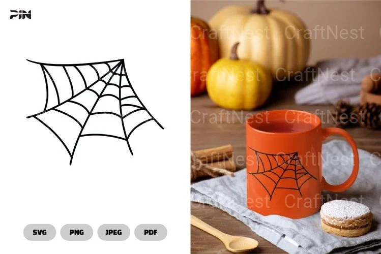 Spider Web Halloween SVG Bundle