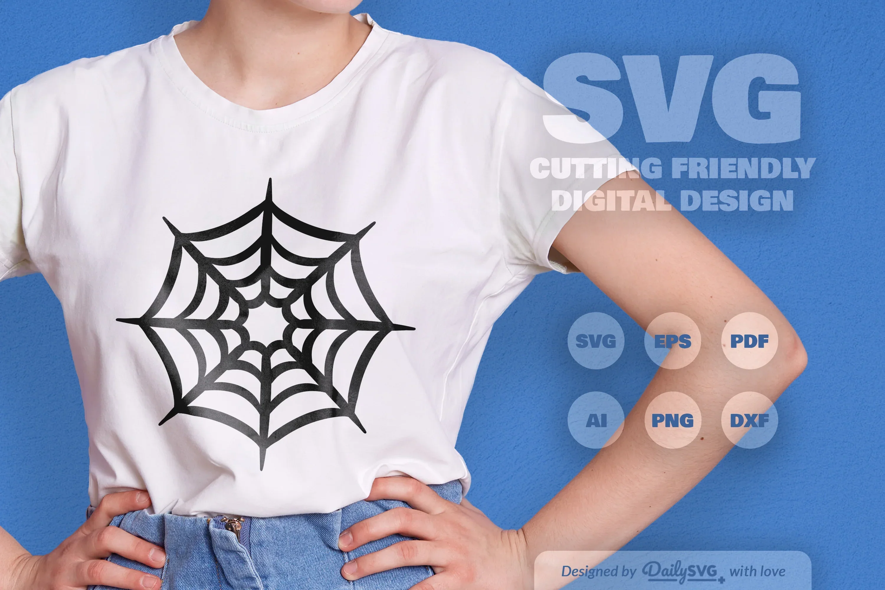 Spider Web SVG Bundle for Halloween Decor - Image 2