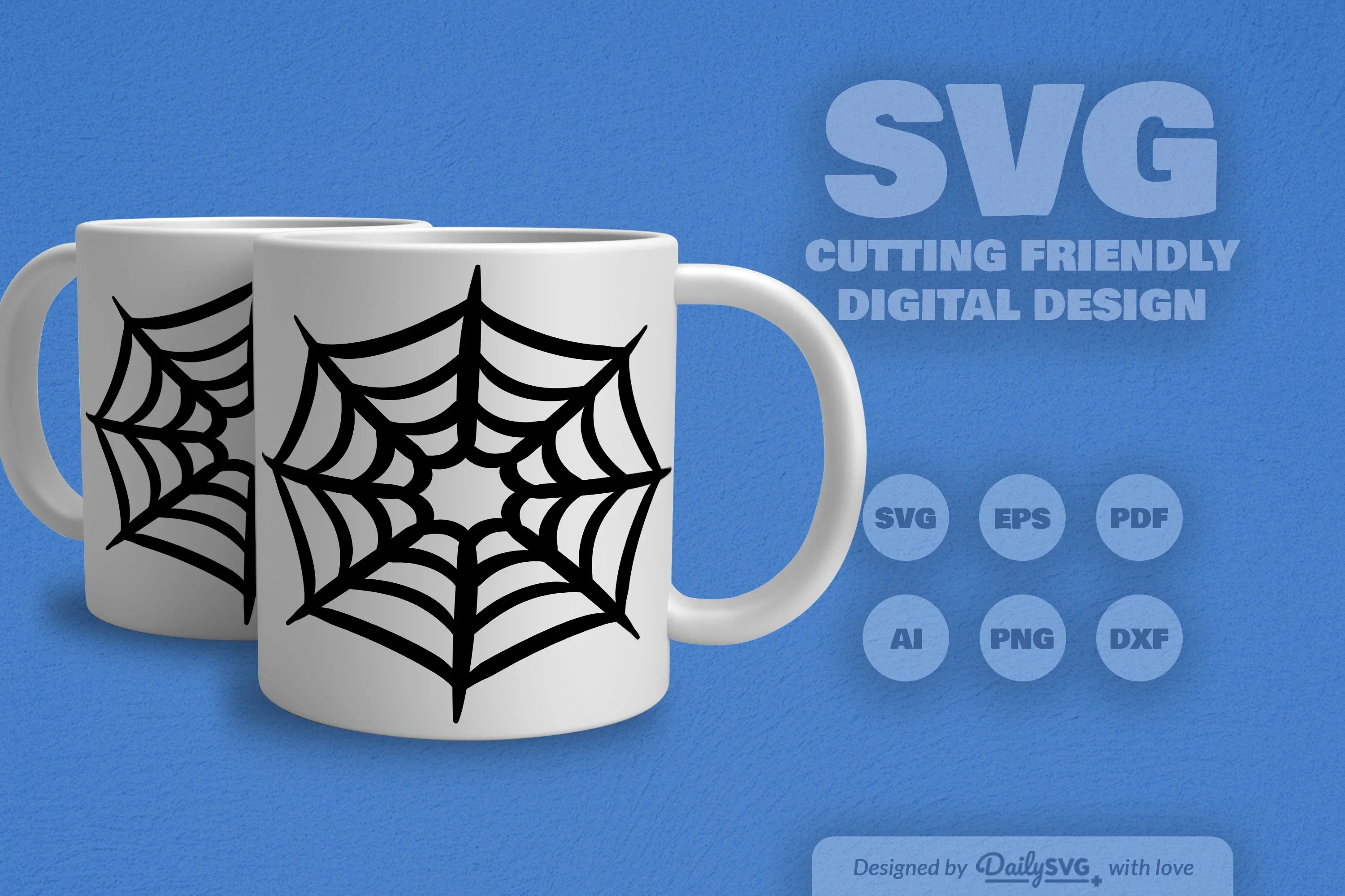 Spider Web SVG Bundle for Halloween Decor - Image 5