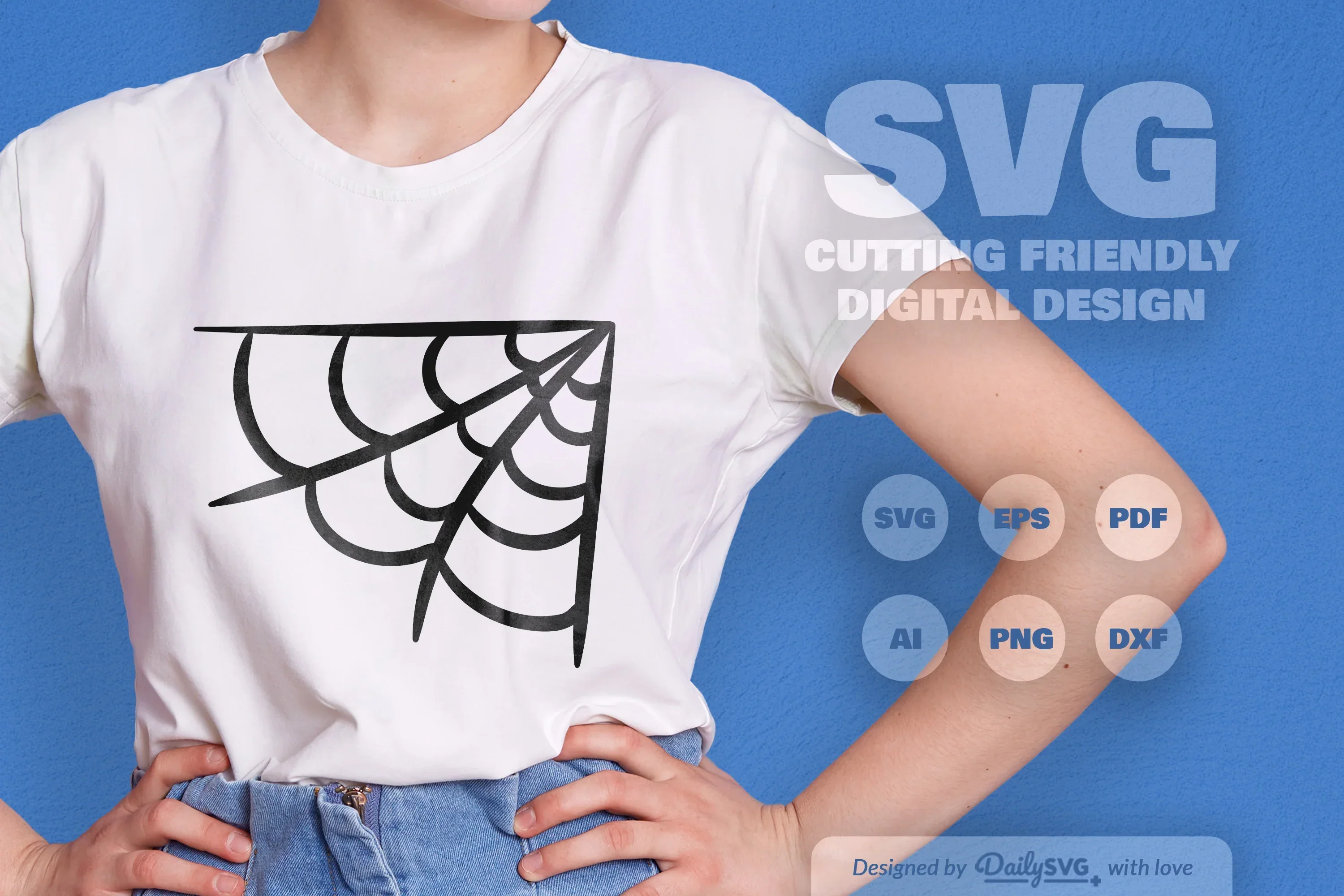 Spider Web SVG Bundle for Halloween Decor - Image 2