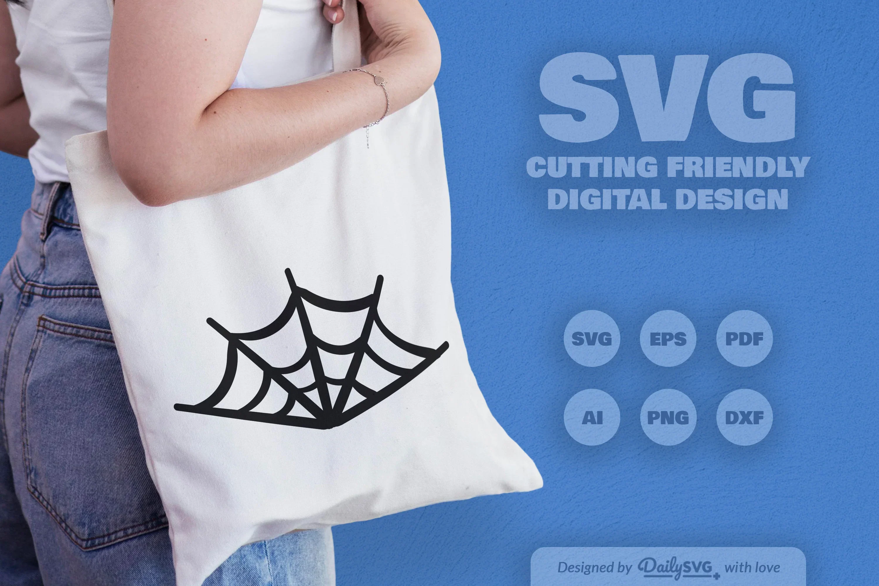Spider Web SVG Bundle for Halloween Decor - Image 4
