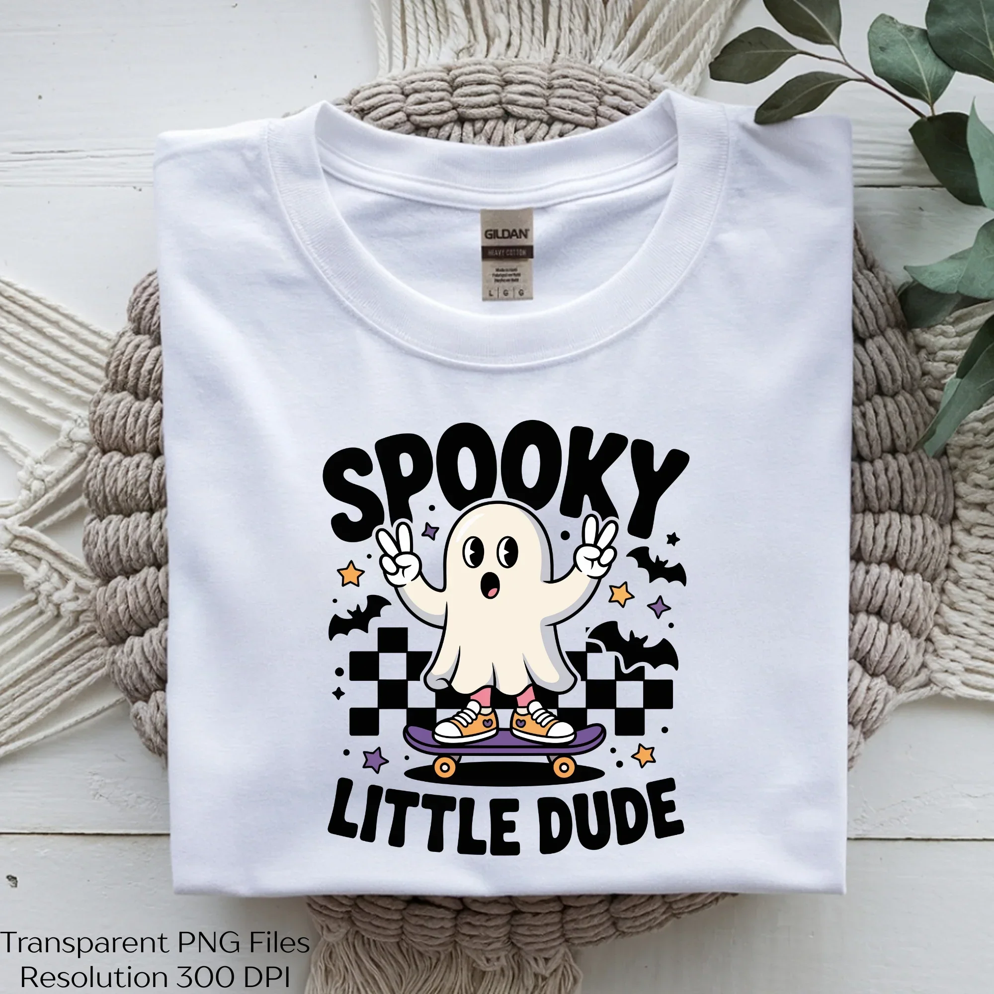 Spooky Little Dude Halloween Shirt SVG Bundle