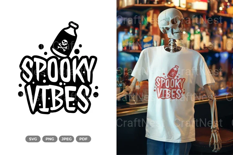 Spooky Vibes Halloween SVG Bundle