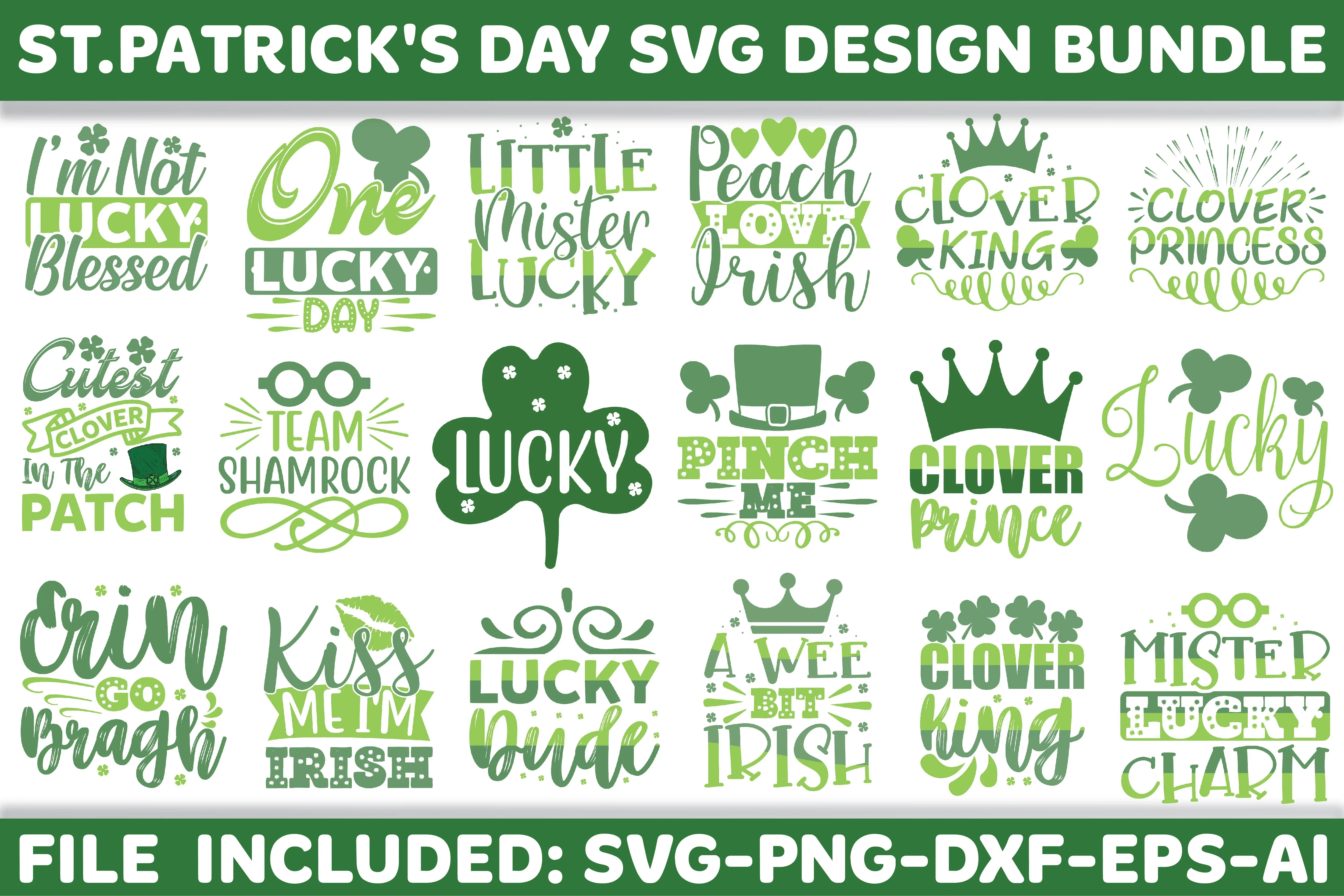 St. Patrick‚Äôs Day SVG Bundle