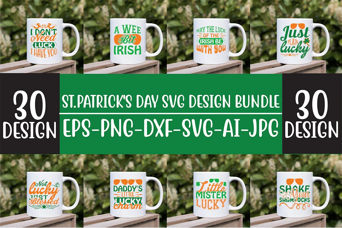 St. Patrick‚Äôs Day SVG Bundle