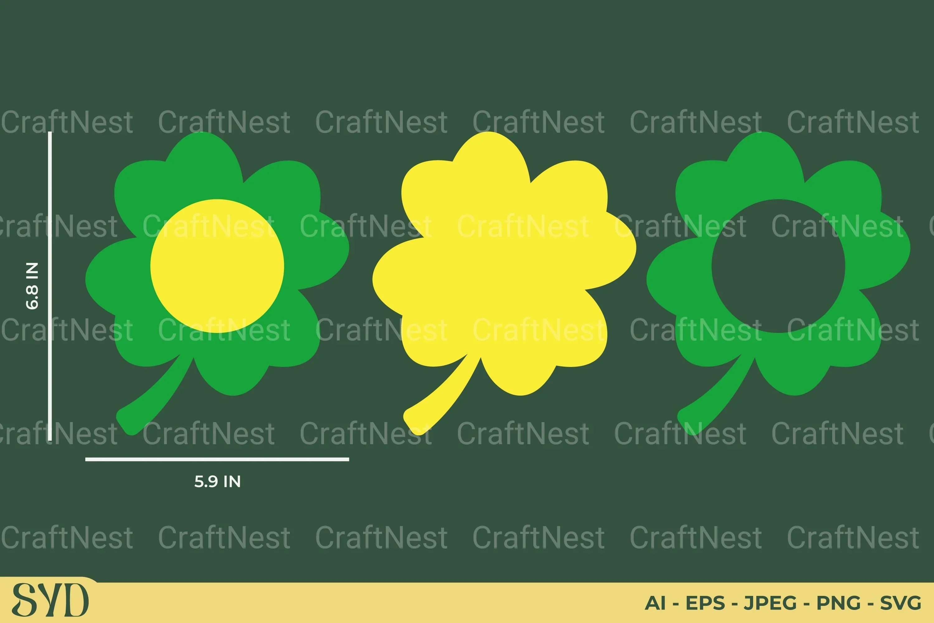 St. Patrick's Candy Holder SVG Bundle - Image 2