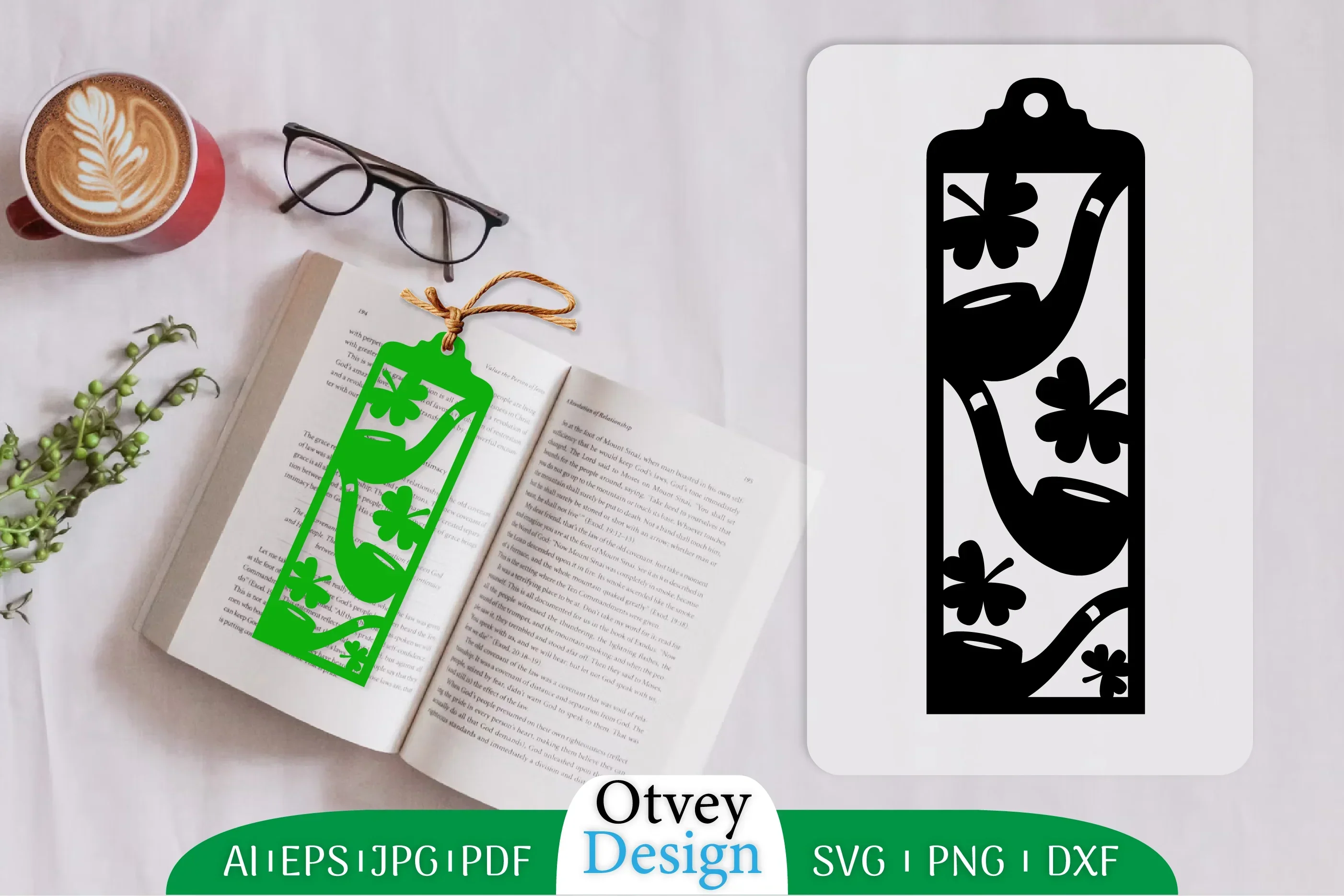 St. Patrick's Day Bookmark SVG Bundle