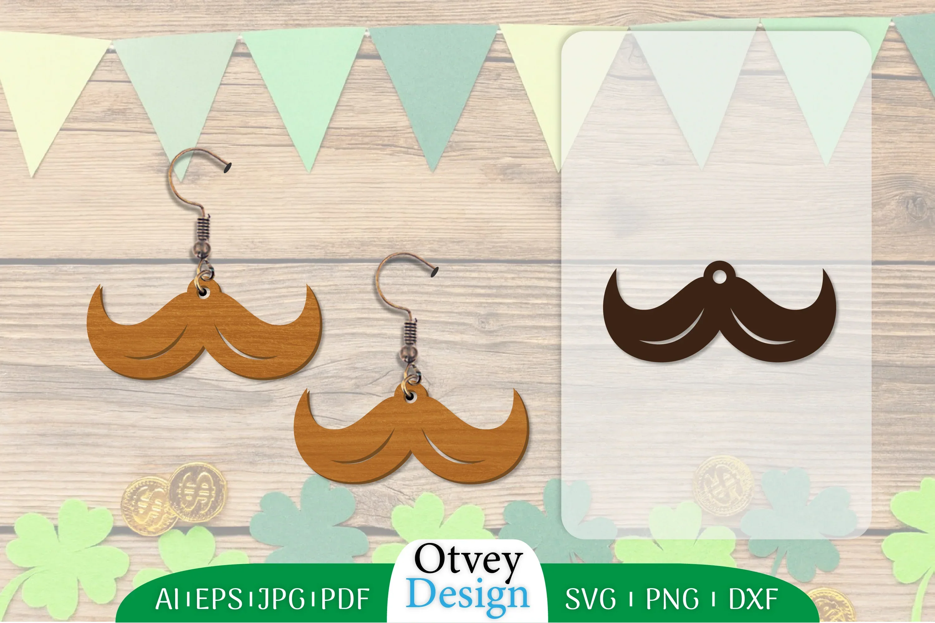 St Patrick's Day Earring SVG Bundle