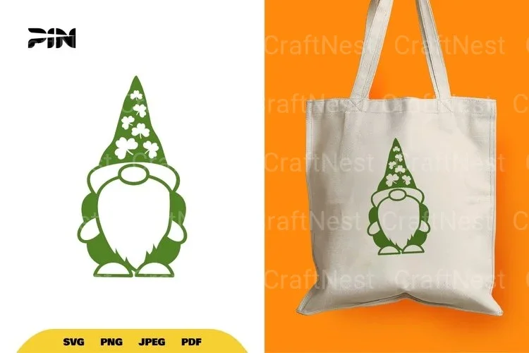 St Patrick's Day Gnome SVG Bundle