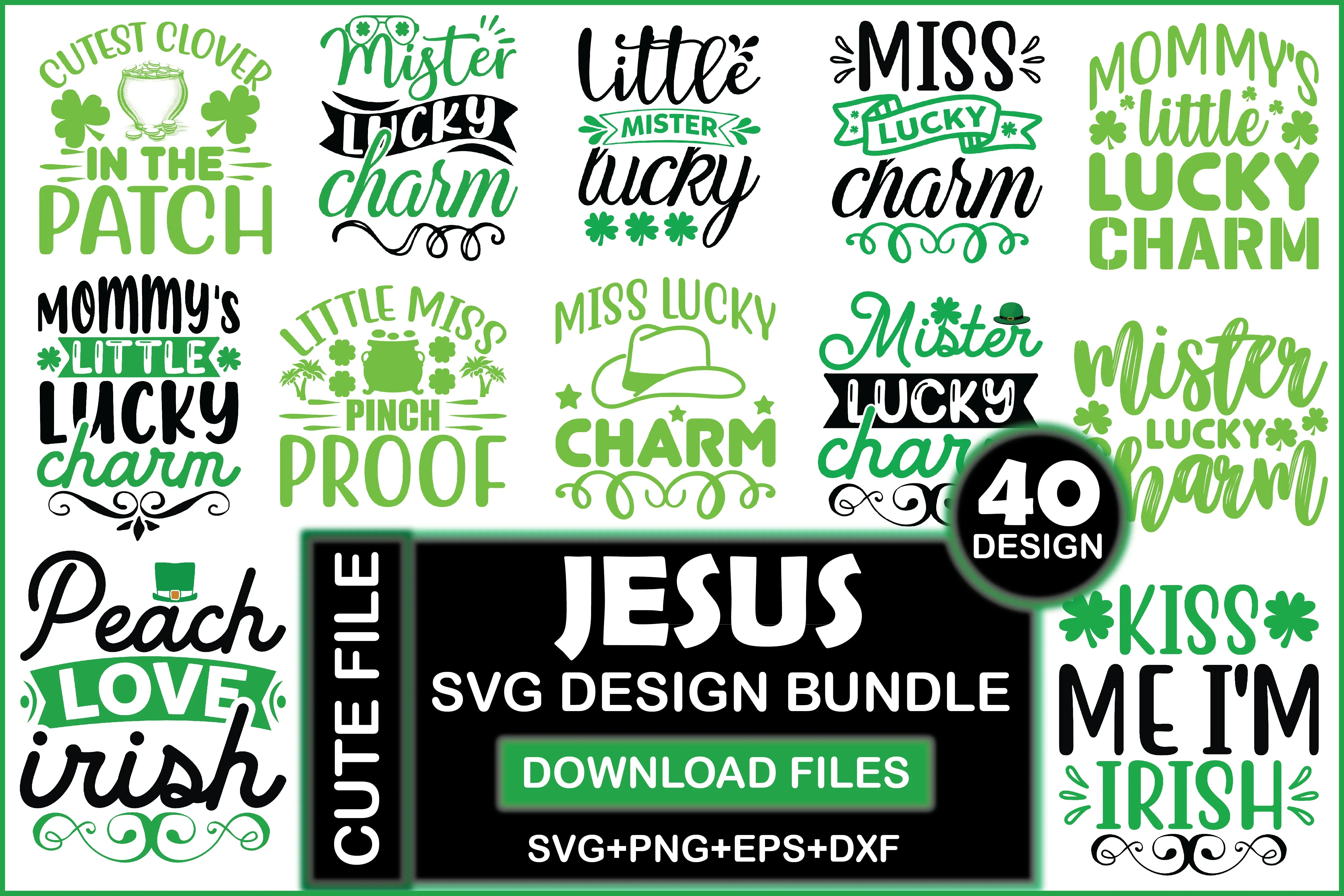 St Patrick's Day SVG Bundle - Image 3