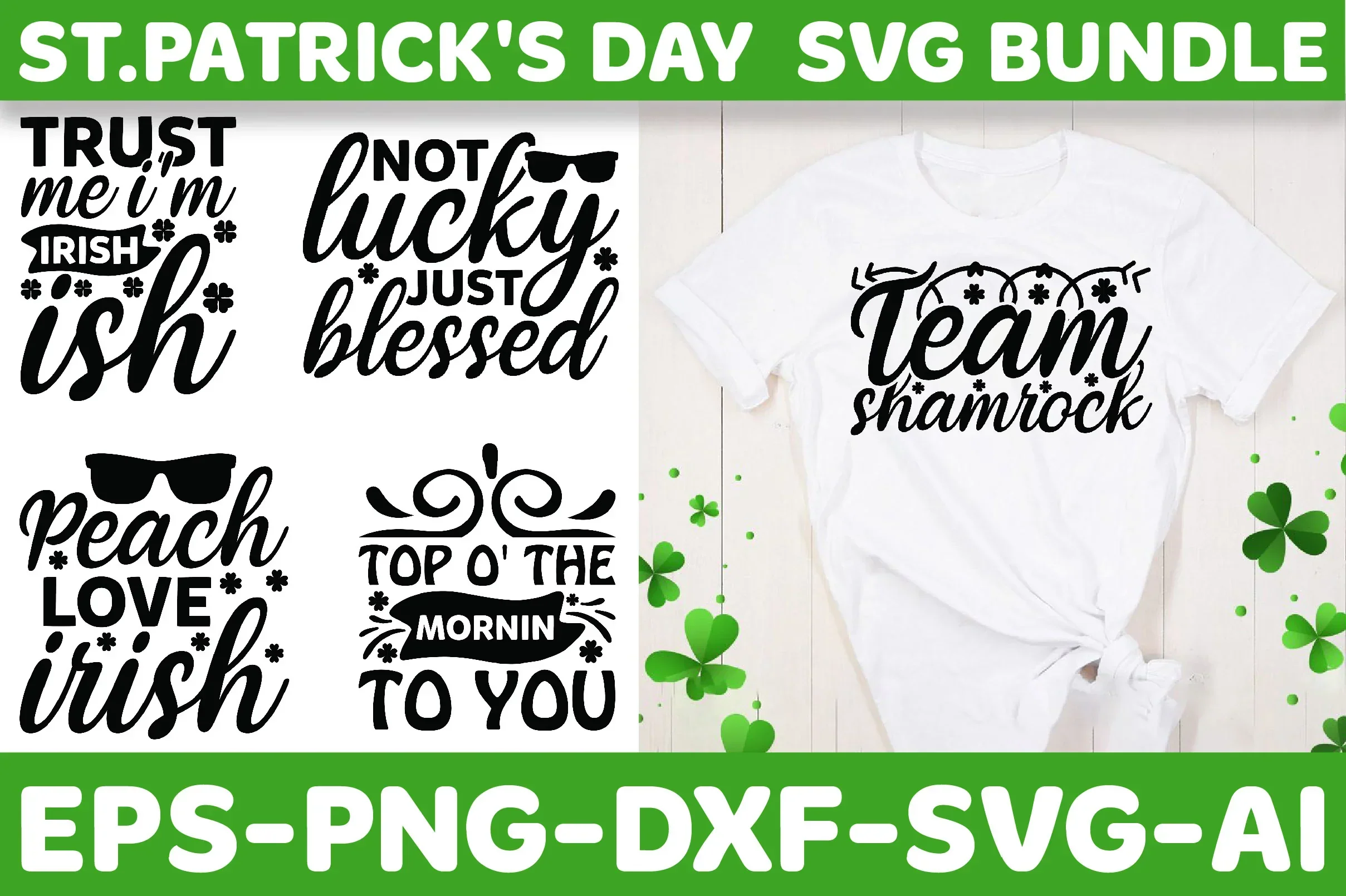 St Patrick's Day SVG Bundle