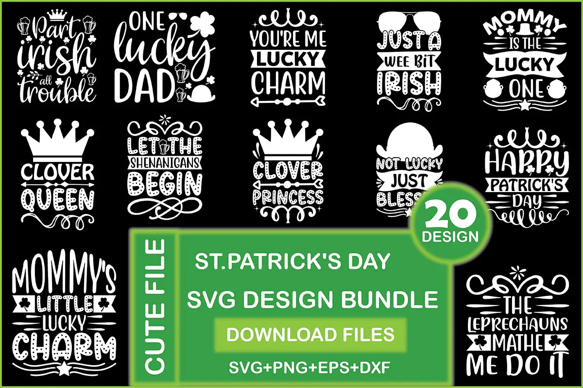 St Patrick's Day SVG Bundle - Image 3
