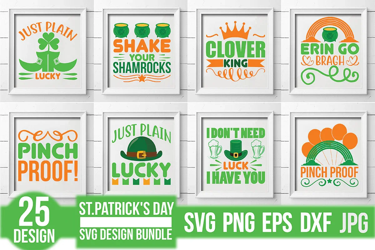 St Patrick's Day SVG Bundle