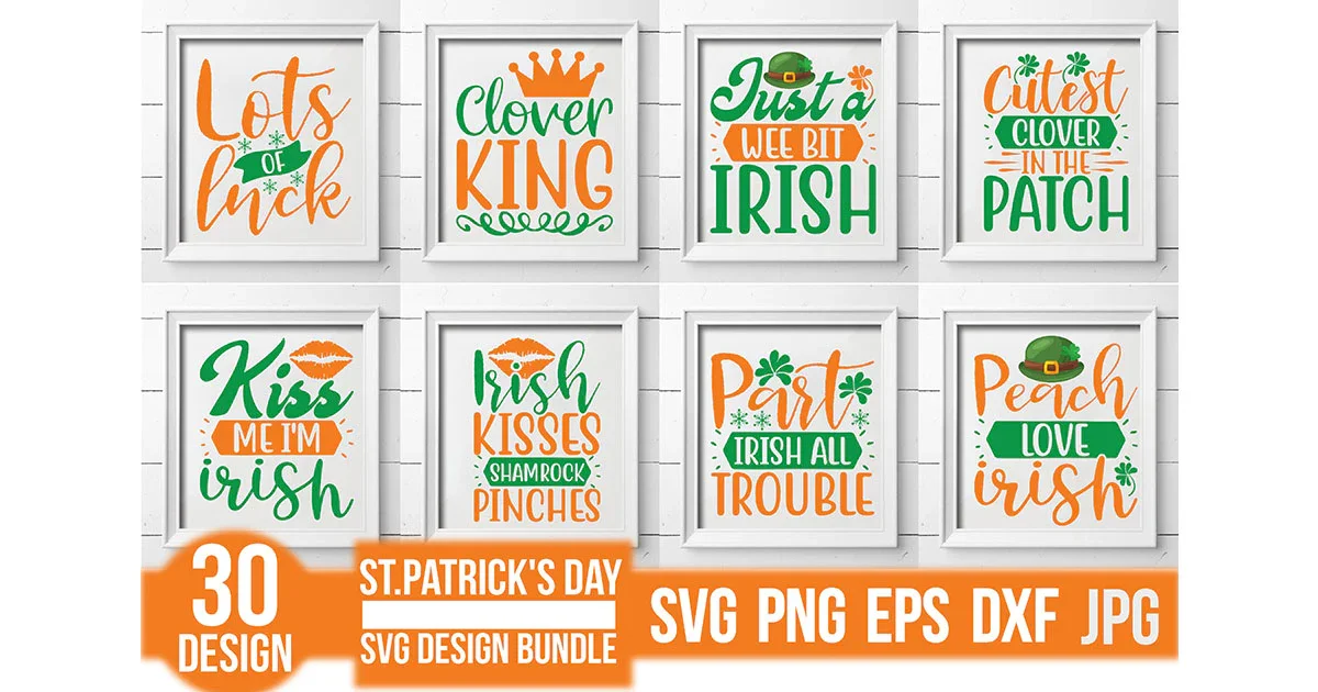 St Patrick's Day SVG Bundle - Image 3