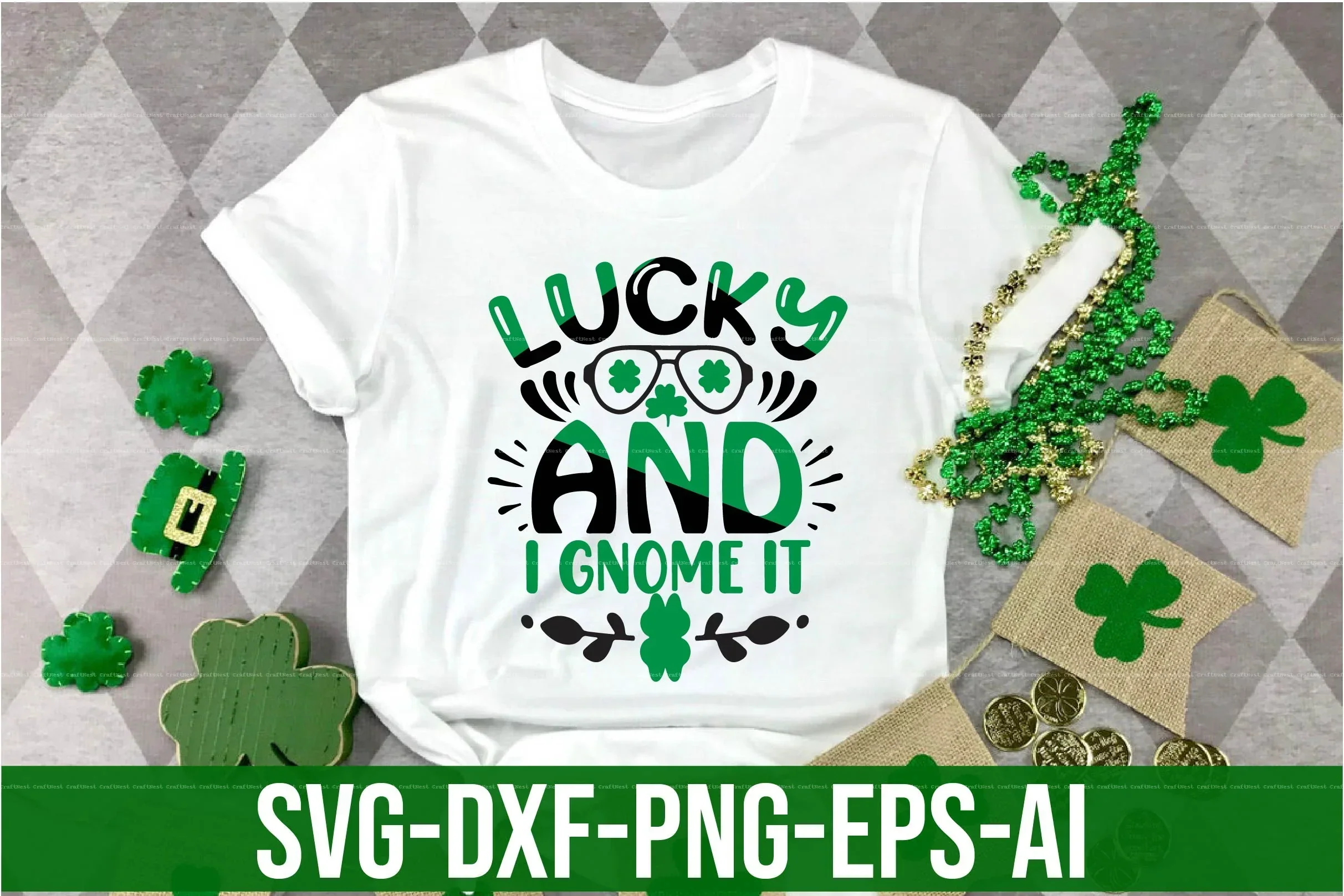St. Patrick's Day SVG Design Bundle - Image 10