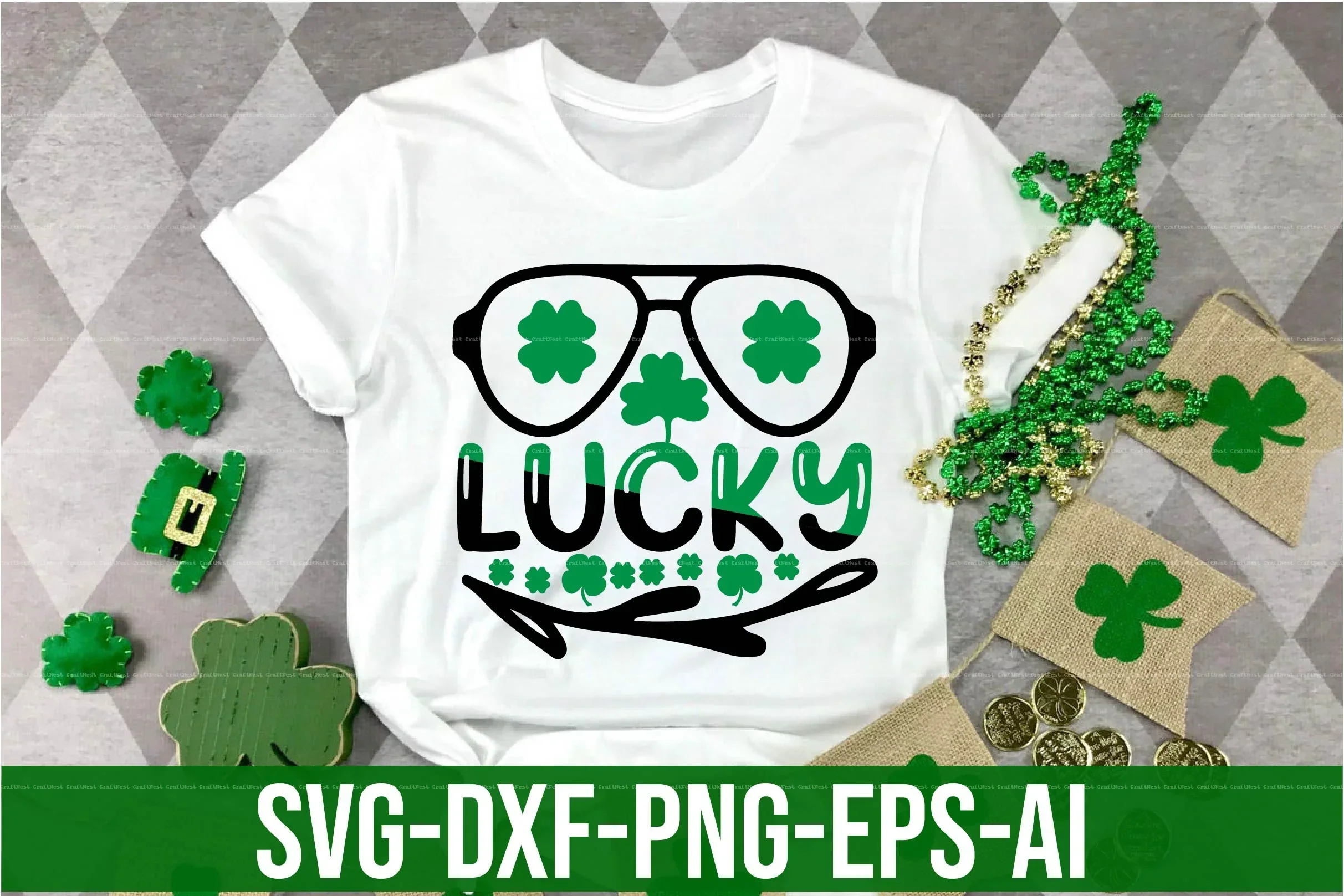 St. Patrick's Day SVG Design Bundle - Image 4