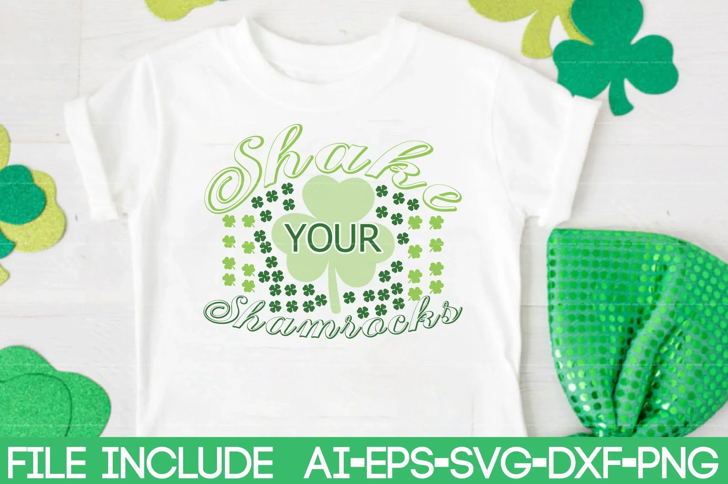 St. Patrick's Day SVG Design Bundle - Image 3