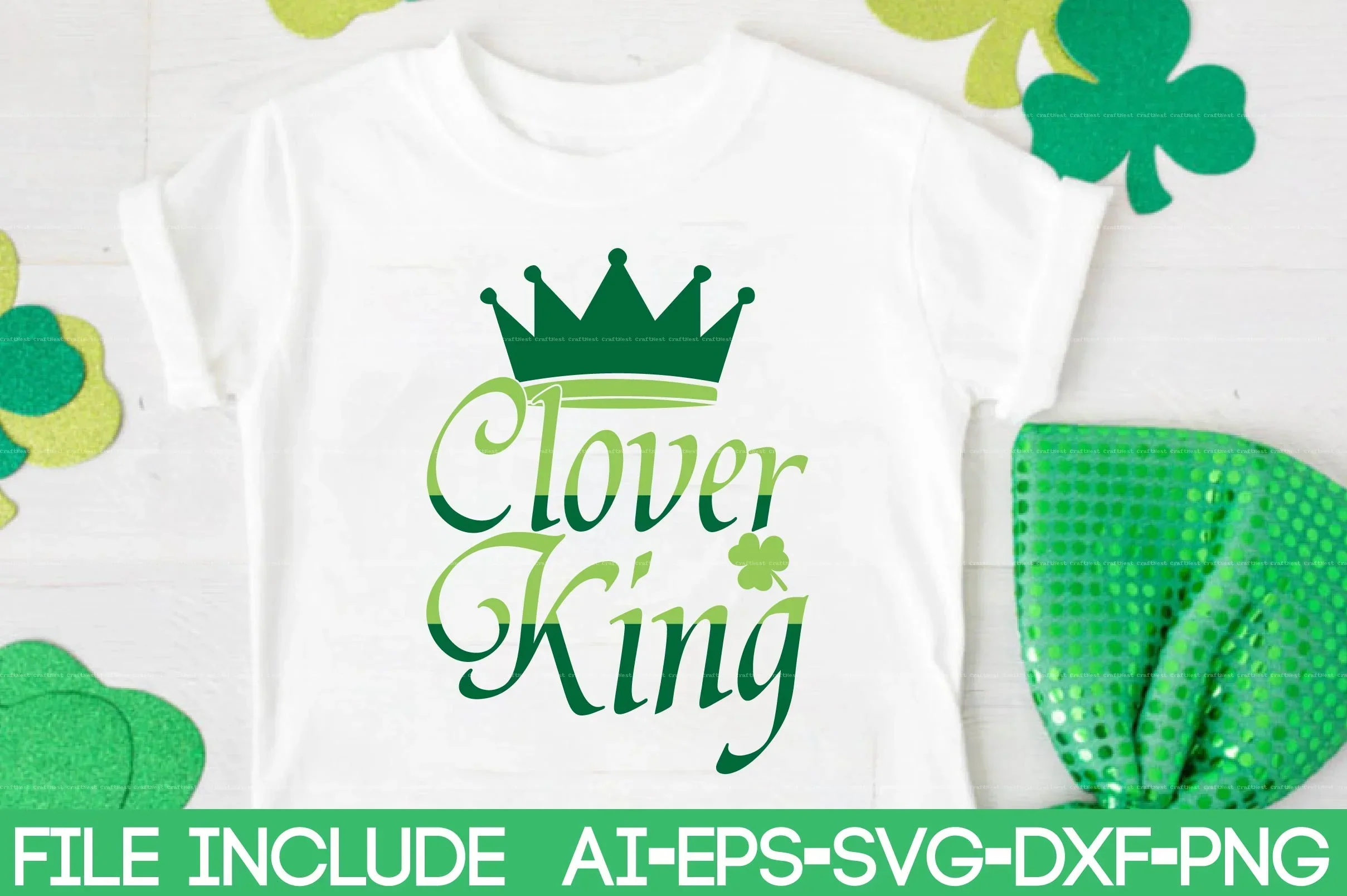 St. Patrick's Day SVG Design Bundle - Image 7